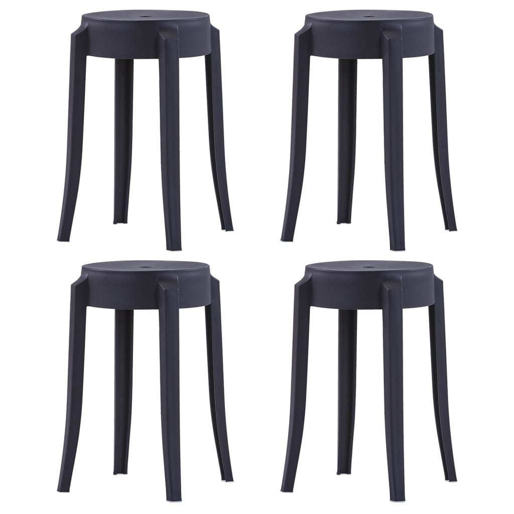 vidaXL Barhocker Stapelbare Hocker 4 Stk. günstig online kaufen