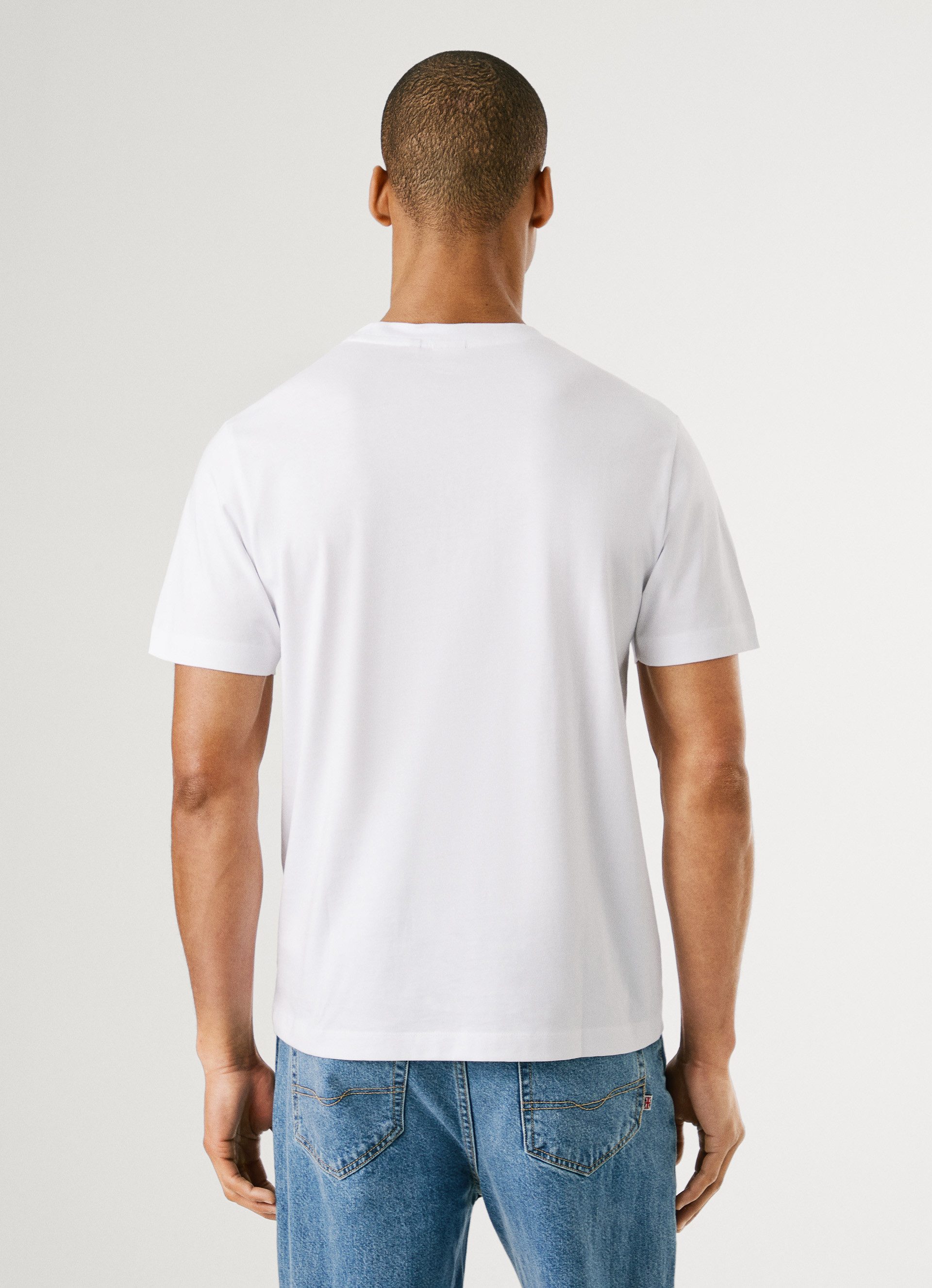 Pepe Jeans T-Shirt MILTON TEE mit Logoprint vorn