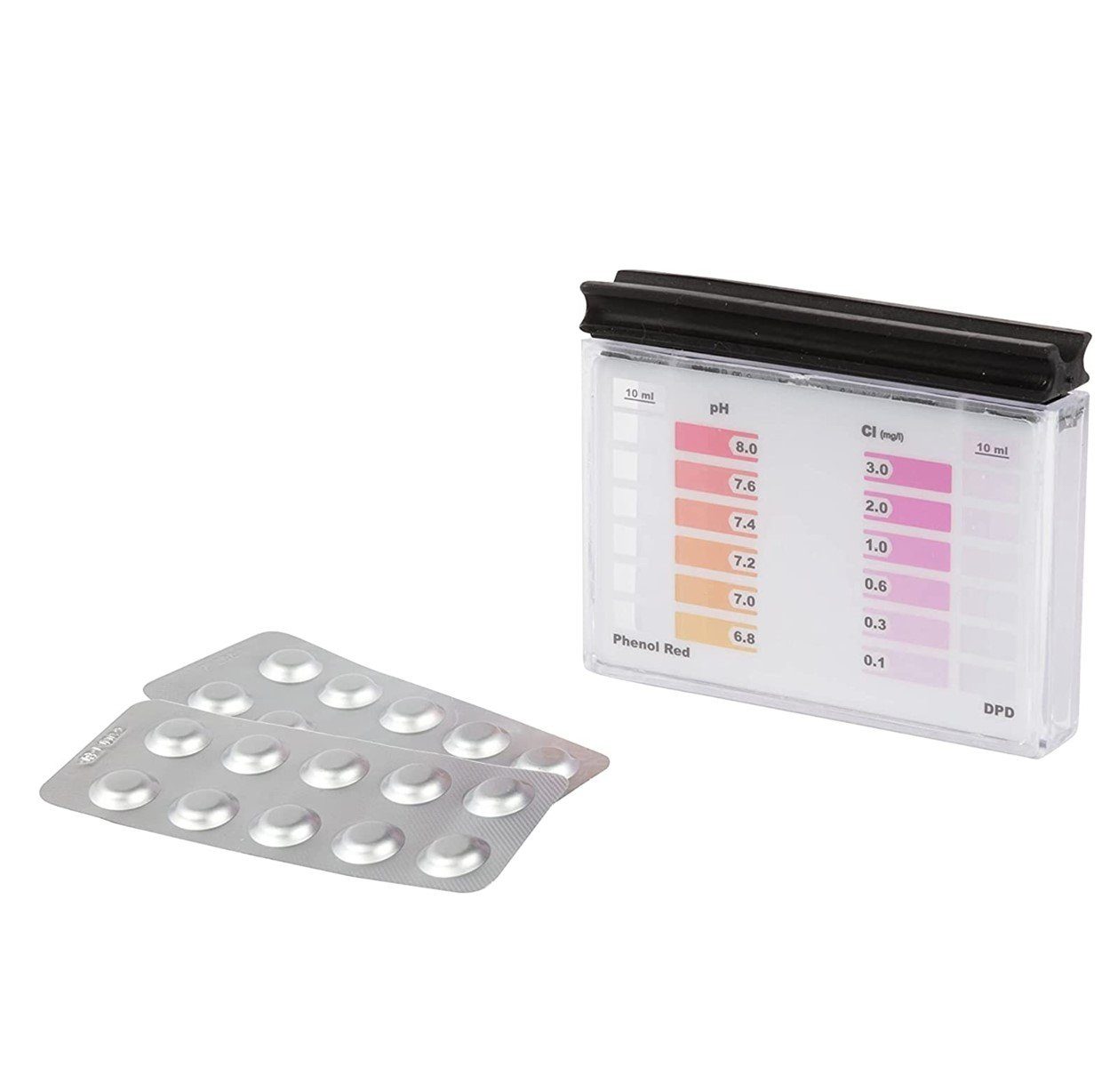 Steinbach Pool Poolpflege STEINBACH Testkit für pH-Wert und freies Chlor, inkl. 2x 10 Tabletten