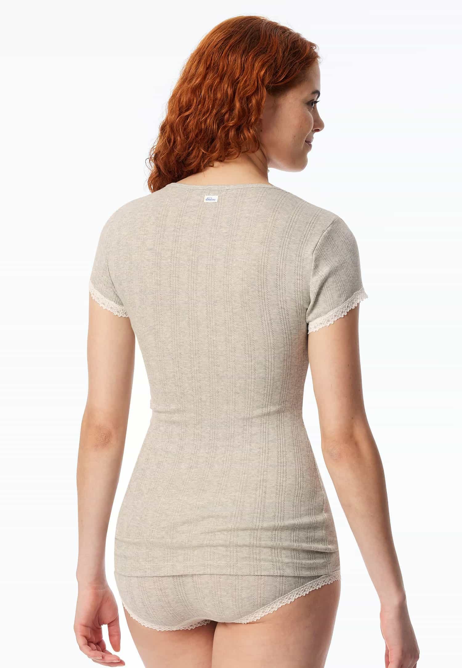 Schiesser T-Shirt Damen Shirt 1/2 Arm - Agathe