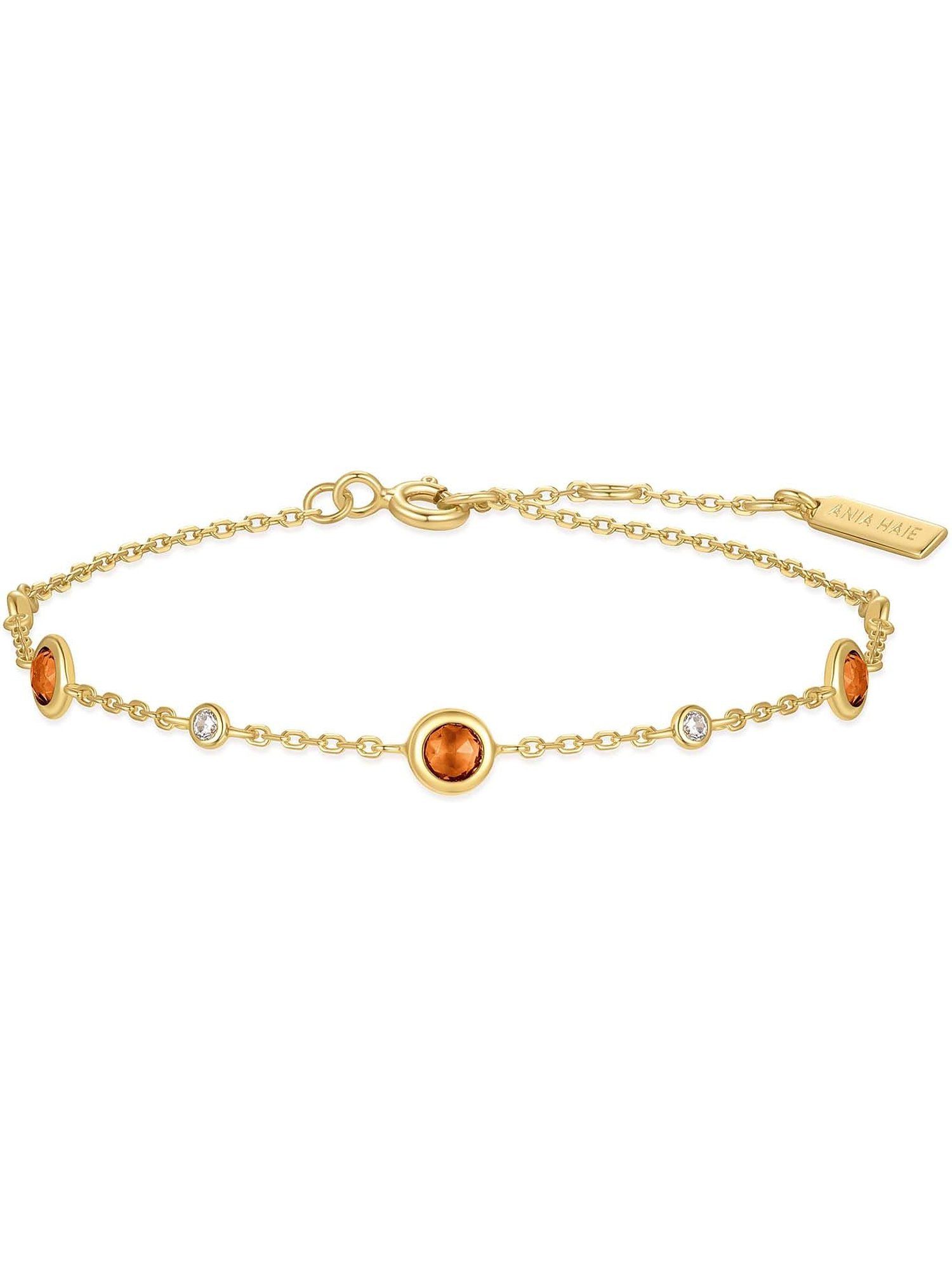 Ania Haie Armband Ania Haie Damen-Armband 925er Silber Zirkonia