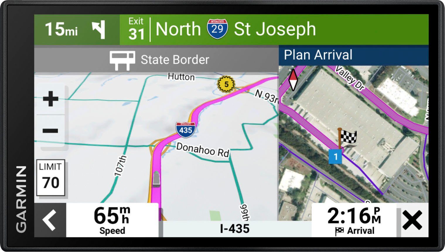 Garmin Dezl LGV610 EU, MT-D, GPS LKW-Navigationsgerät