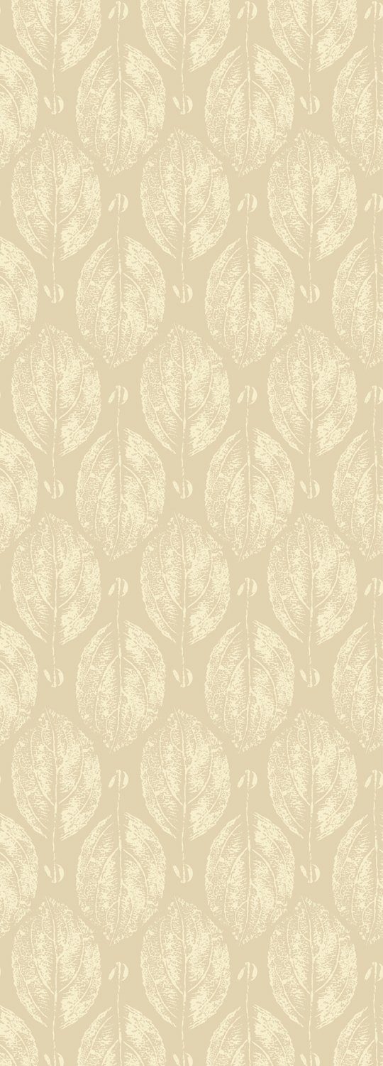 queence Vinyltapete Blätter V, glatt, (1 90x250cm St), Motiv Selbstklebende mit natürlich, herbstlichem Tapete