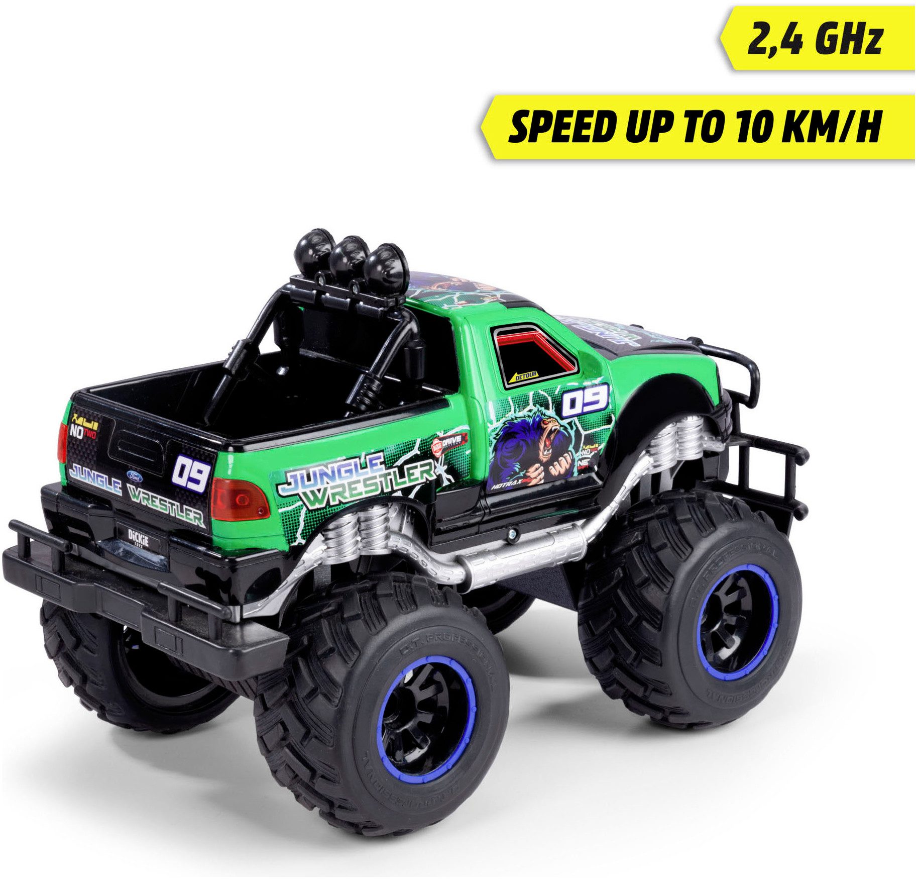 Dickie Toys RC-Monstertruck RC Jungle Wrestler Ford F150, RTR, mit Licht