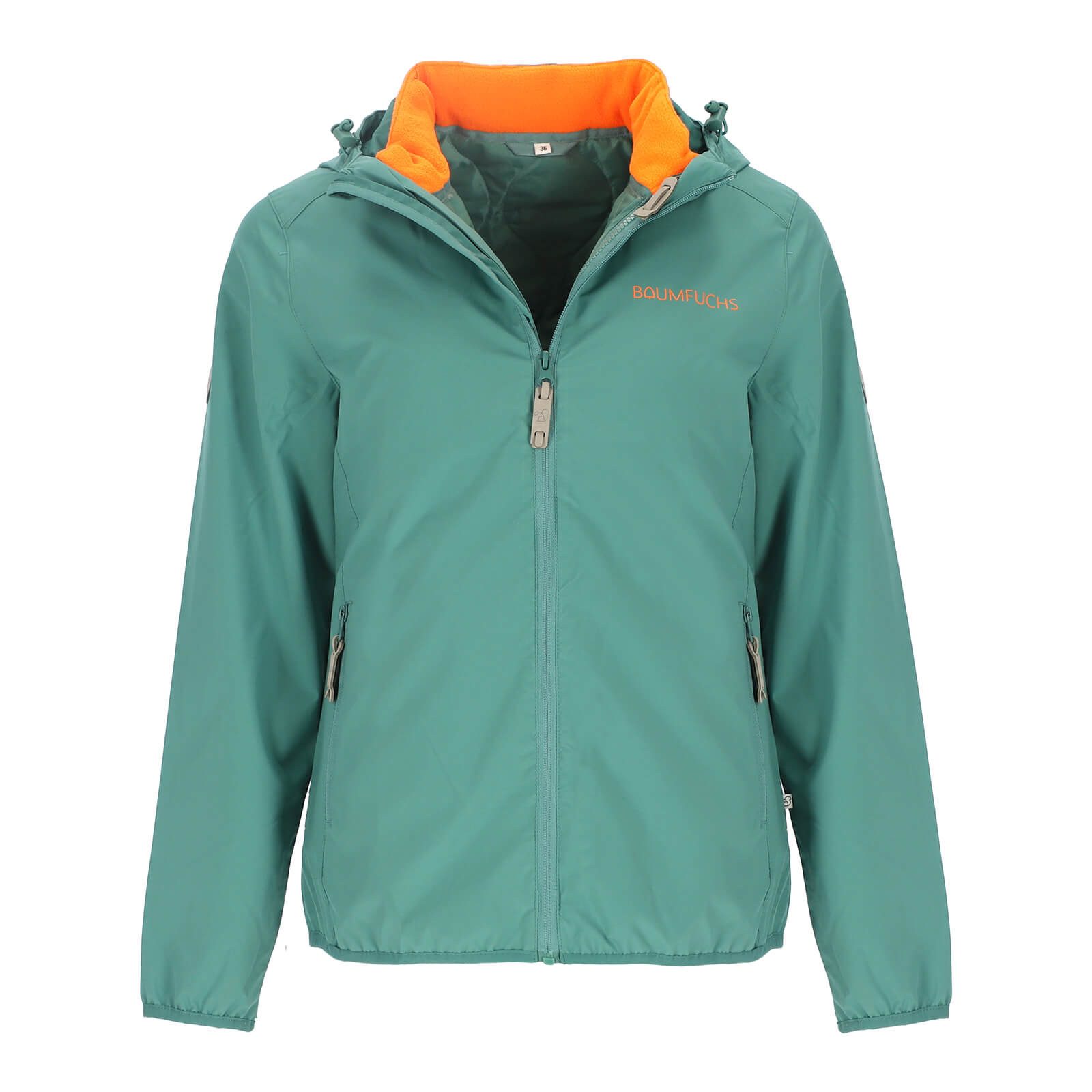 Baumfuchs Funktionsjacke 50915 Damen Jacke 2-in-1 - Jacke mit Kapuze und Steppweste mit Stehkragen
