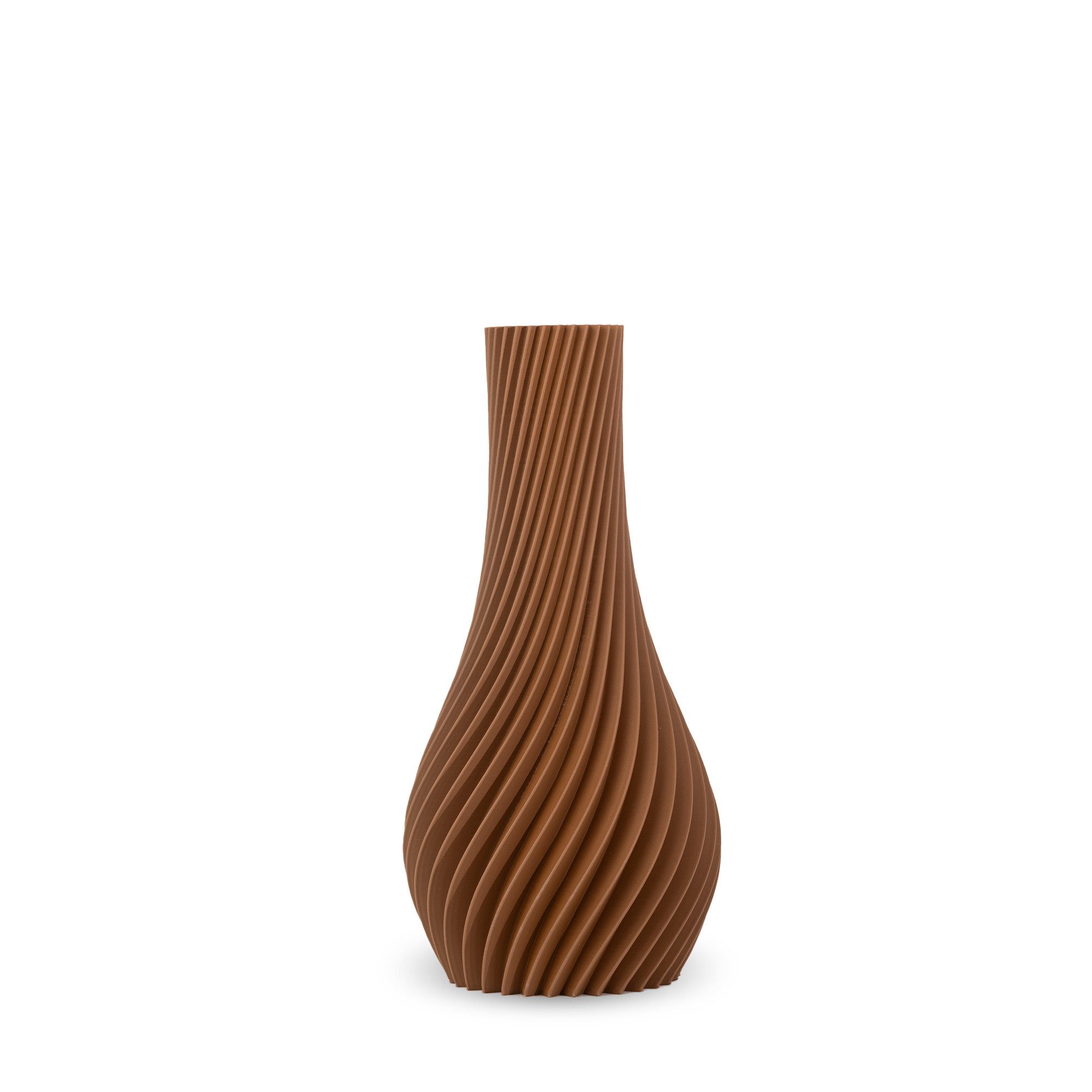 natumo Tischvase Vase Longi Braun 18 cm