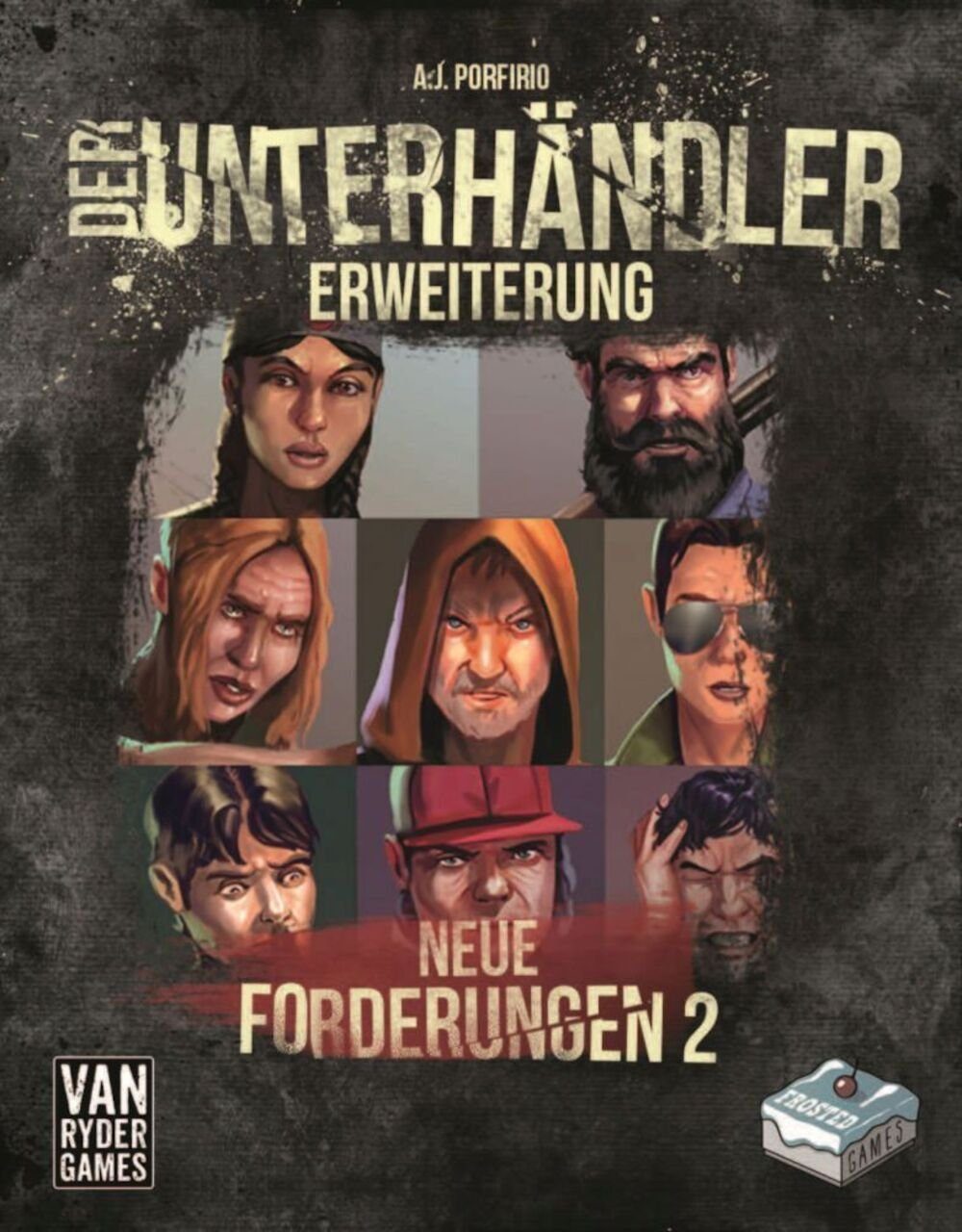 Frosted Games 20 – Der Unterhändler: Der Boss (Erweiterung) – Brettspiel-Erweiterung Für Taktische Verhandlungsspiele, Ab 36 Monaten