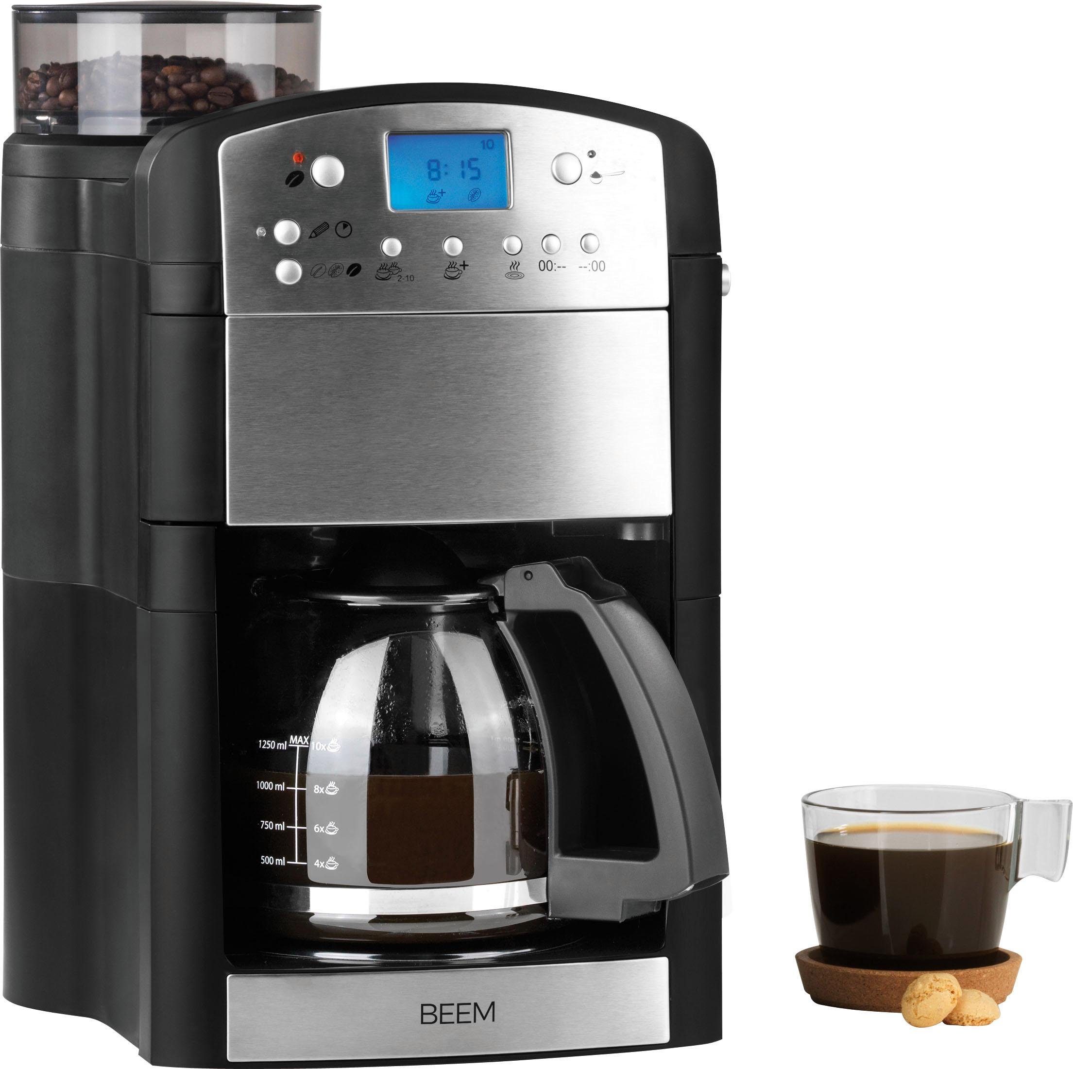 BEEM Kaffeemaschine mit Mahlwerk Fresh-Aroma-Perfect Thermostar, 1,25l  Kaffeekanne, goldfarbener Permanentfilter online kaufen | OTTO