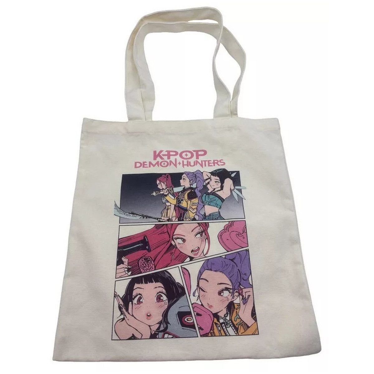 KPop Demon Hunters Einkaufsshopper K-pop Demon Hunters Comics Einkaufstasche 41 cm