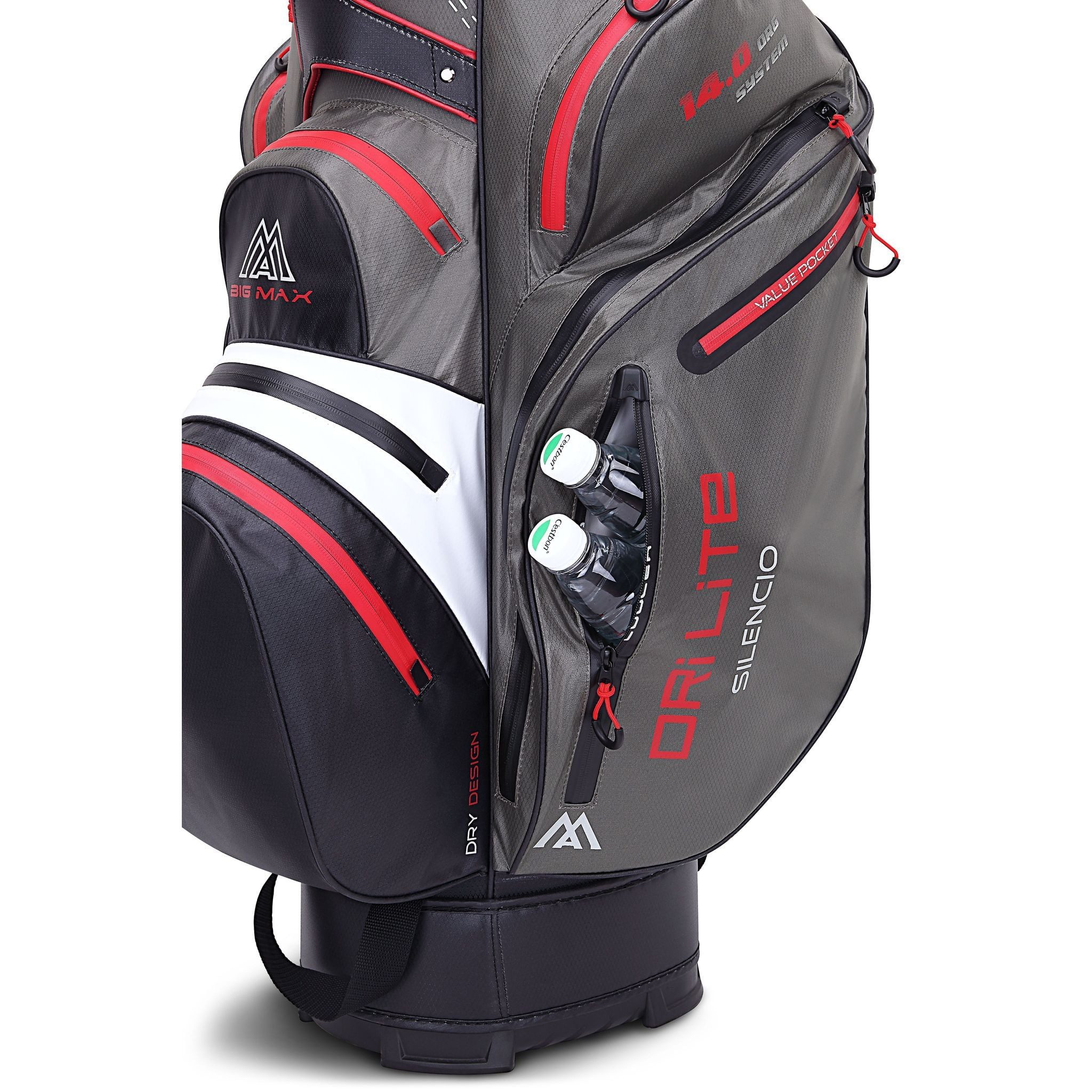BIG MAX Sporttasche BIG MAX Dri Lite Silencio 2 Cartbag - Wasserabweisende Golftasche