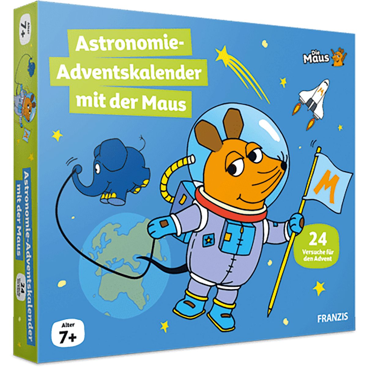 Franzis Adventskalender FRANZIS 67162 - Astronomie Adventskalender mit der Maus, 24 Versuch