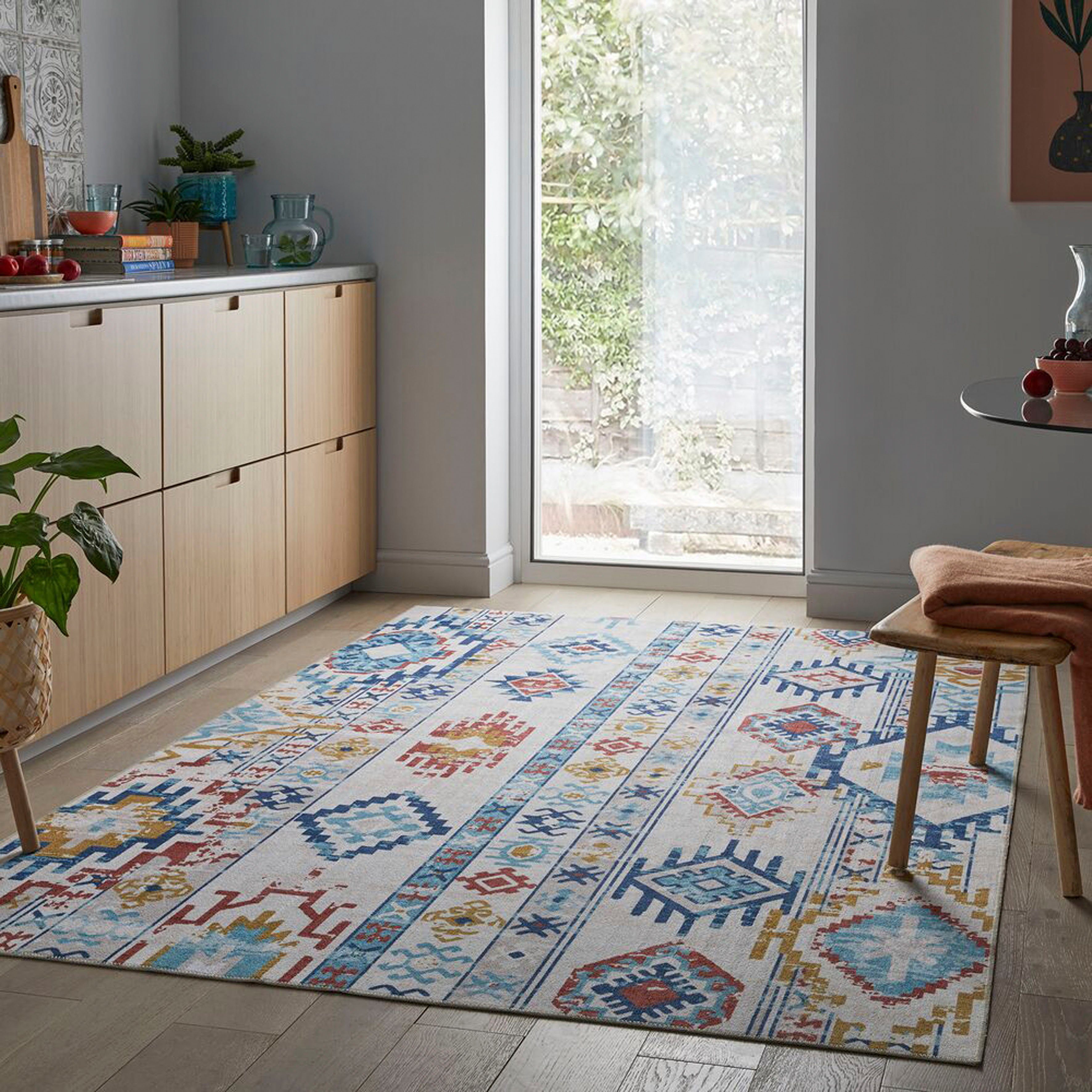 Teppich Ramona, FLAIR RUGS, rechteckig, Wohnzimmer maschinenwaschbar, 10 Höhe: mm