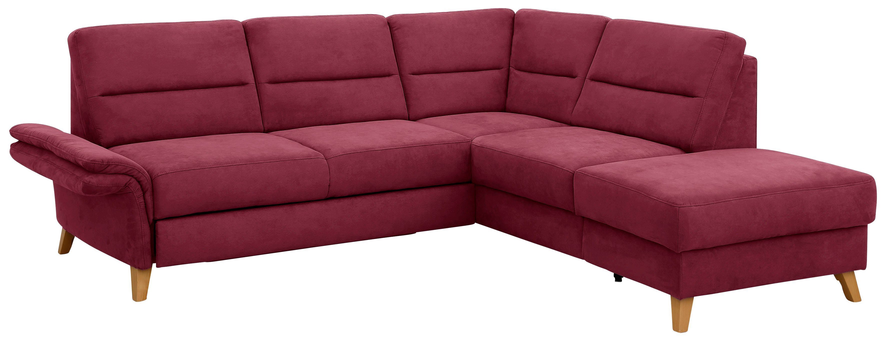 Ecksofa Home wahlweise affaire mit Westerland, Bettfunktion, Bettkasten Federkern-Polsterung,