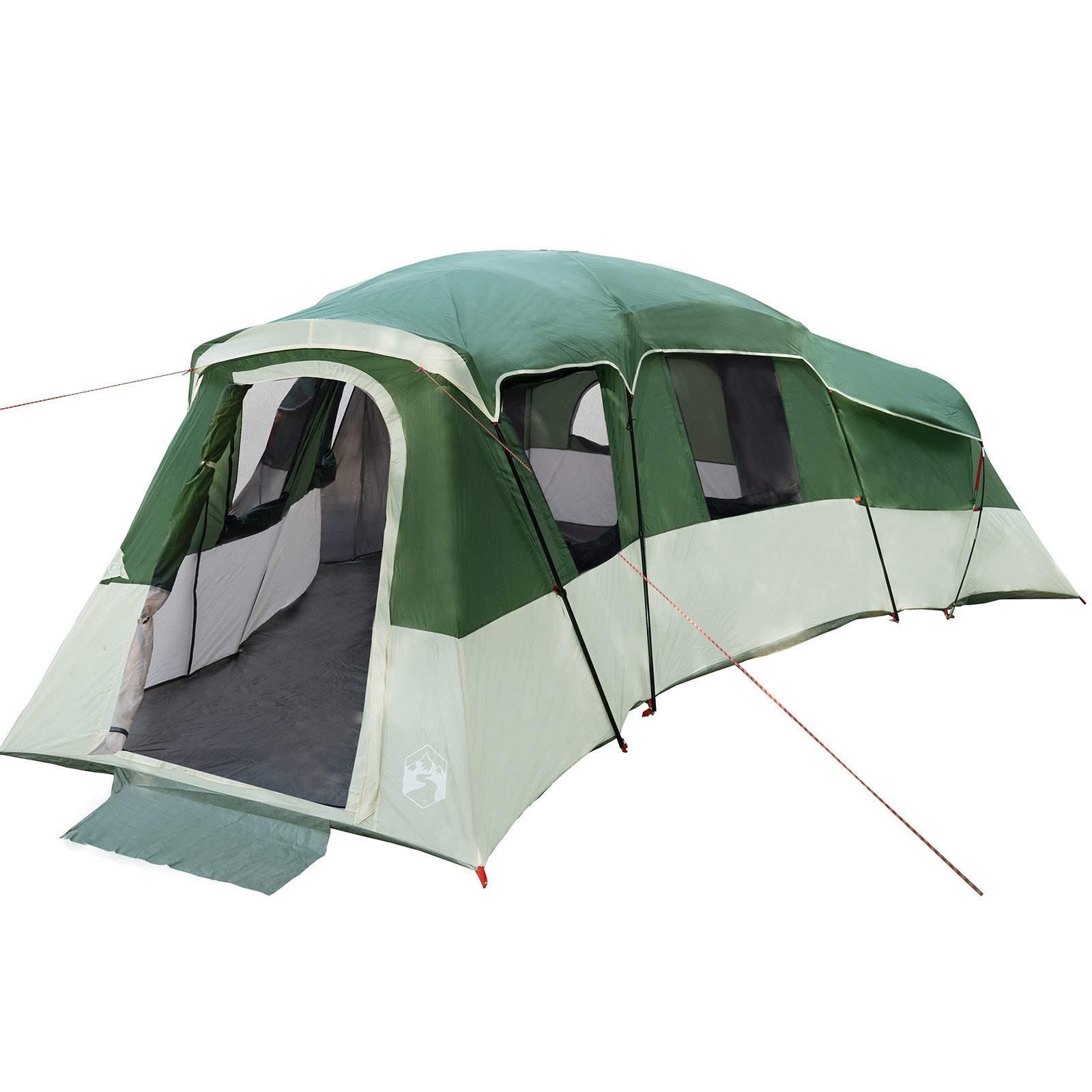 Kuppelzelt Zelt Grün 6-Personen Polyester
