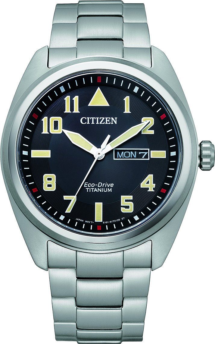 Citizen Titanuhr BM8560-88EE, Armbanduhr, Herrenuhr, Solar