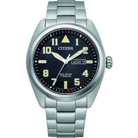 Citizen Titanuhr BM8560-88EE, Armbanduhr, Herrenuhr, Solar