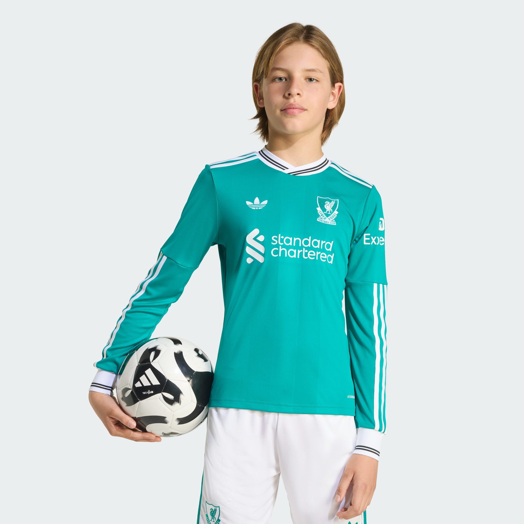adidas Performance Fußballtrikot LIVERPOOL FC 25/26 LONG SLEEVE KIDS AUSWEICHTRIKOT (1-tlg)