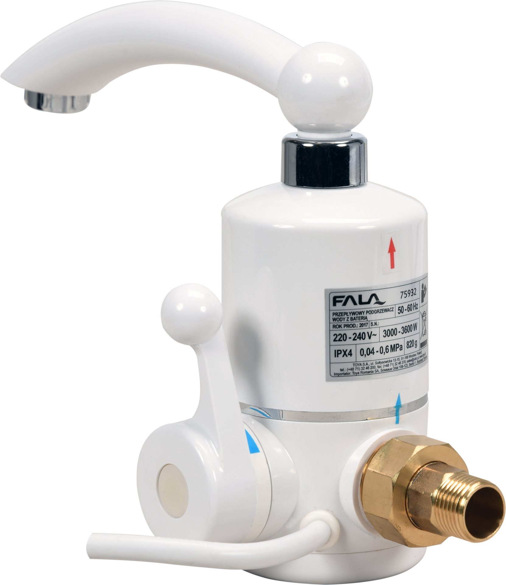 Lund Waschtischarmatur Elektrischer Wasserhahn, Armatur, Durchlauferhitzer 3000W, 230V (Elektrischer Wasserhahn, Armatur, Durchlauferhitzer 3000W, 230V, Elektrischer Wasserhahn, Armatur, Durchlauferhitzer 3000W, 230V)