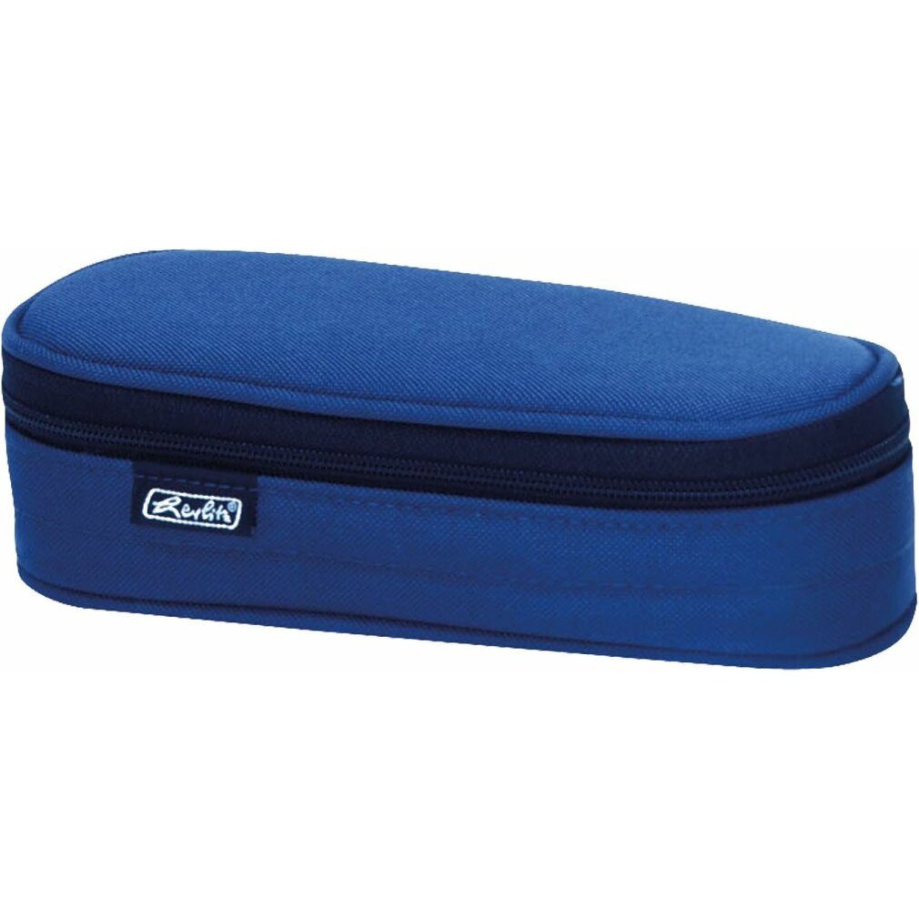 Herlitz Federmäppchen Schlampermäppchen blau, 21,5 x 9,0 cm
