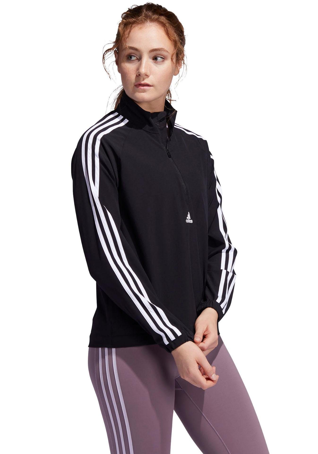 adidas Performance Windbreaker »WOVEN 3 STRIPES 12 ZIP adidas Herren Windbreaker Essentials 3 Stripes Woven