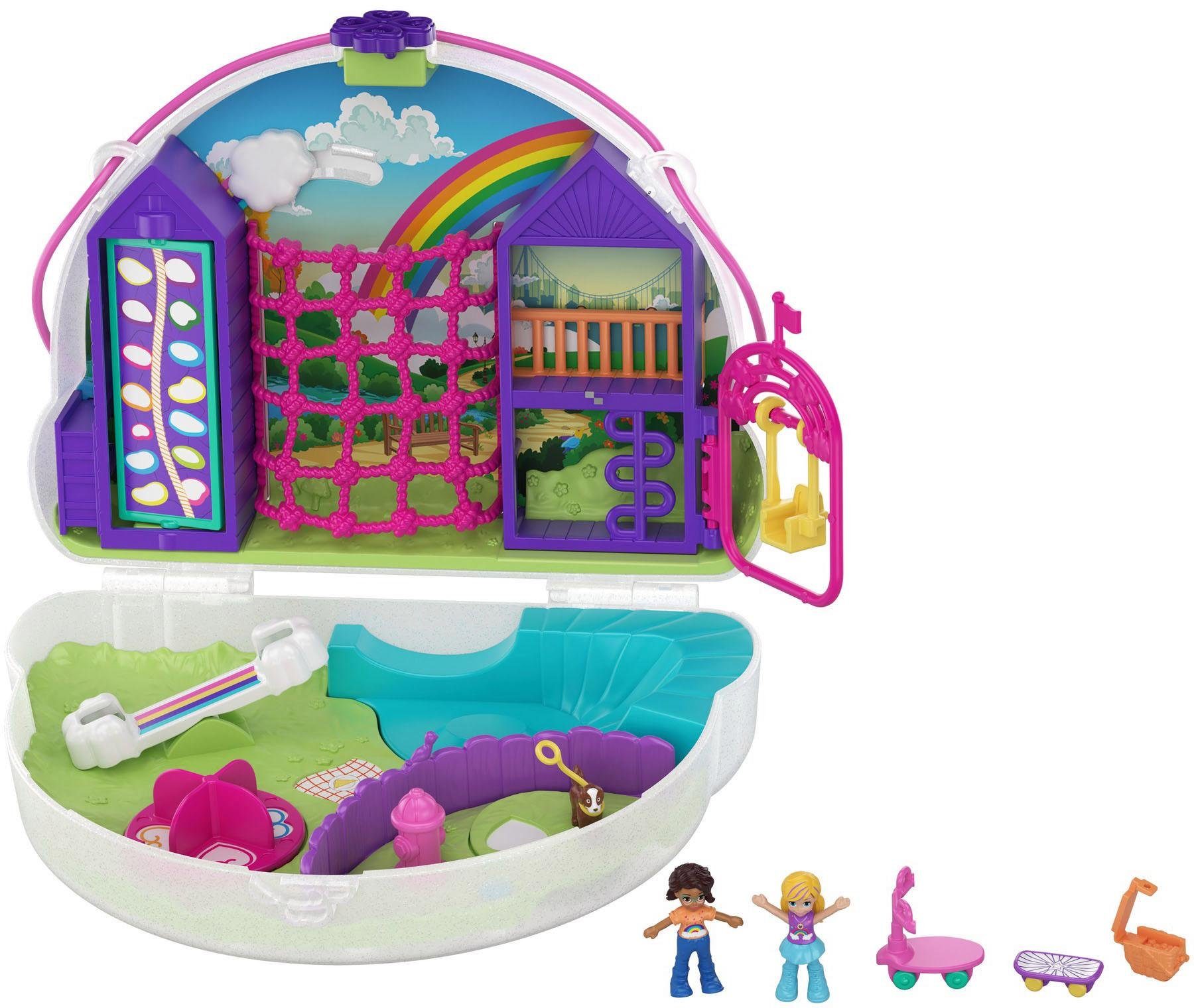 Image of Mattel® Spielwelt »Polly Pocket, Regenbogen-Tasche«, Sammelfigur