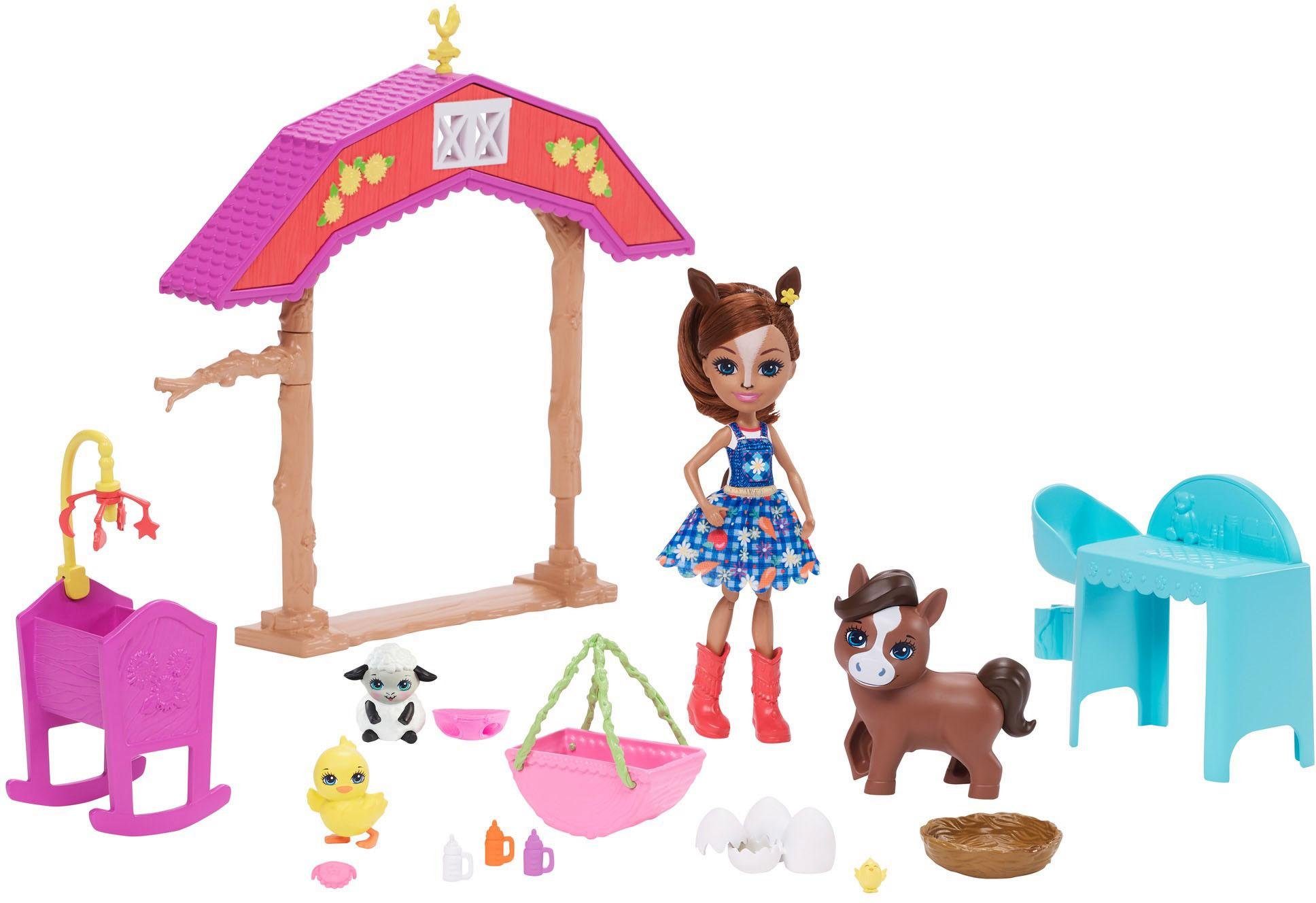 Image of Enchantimals Spielwelt »Enchantimals Spieleset, Pferdespaß-Kindergarten«, mit Haydie Horse & Trotter