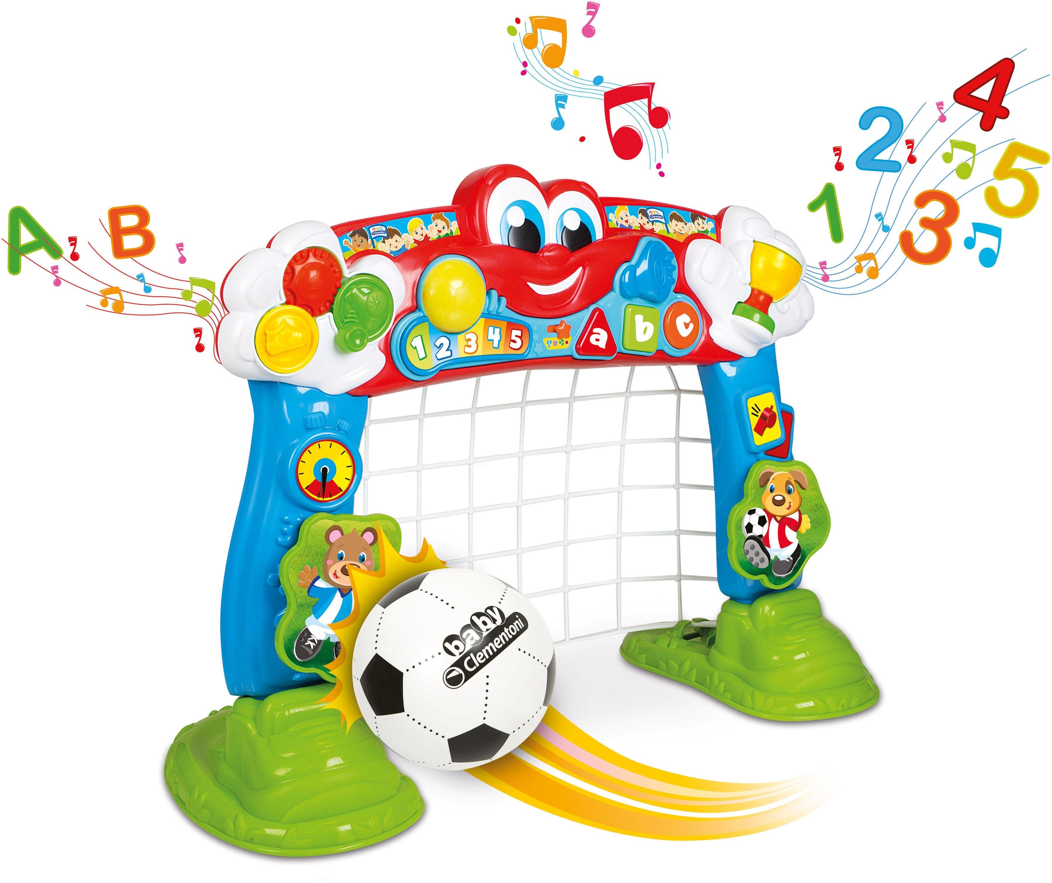 Image of Clementoni® Lernspielzeug »Clementoni Baby - Interaktives Fußballtor«, mit Ball und Lernfunktion