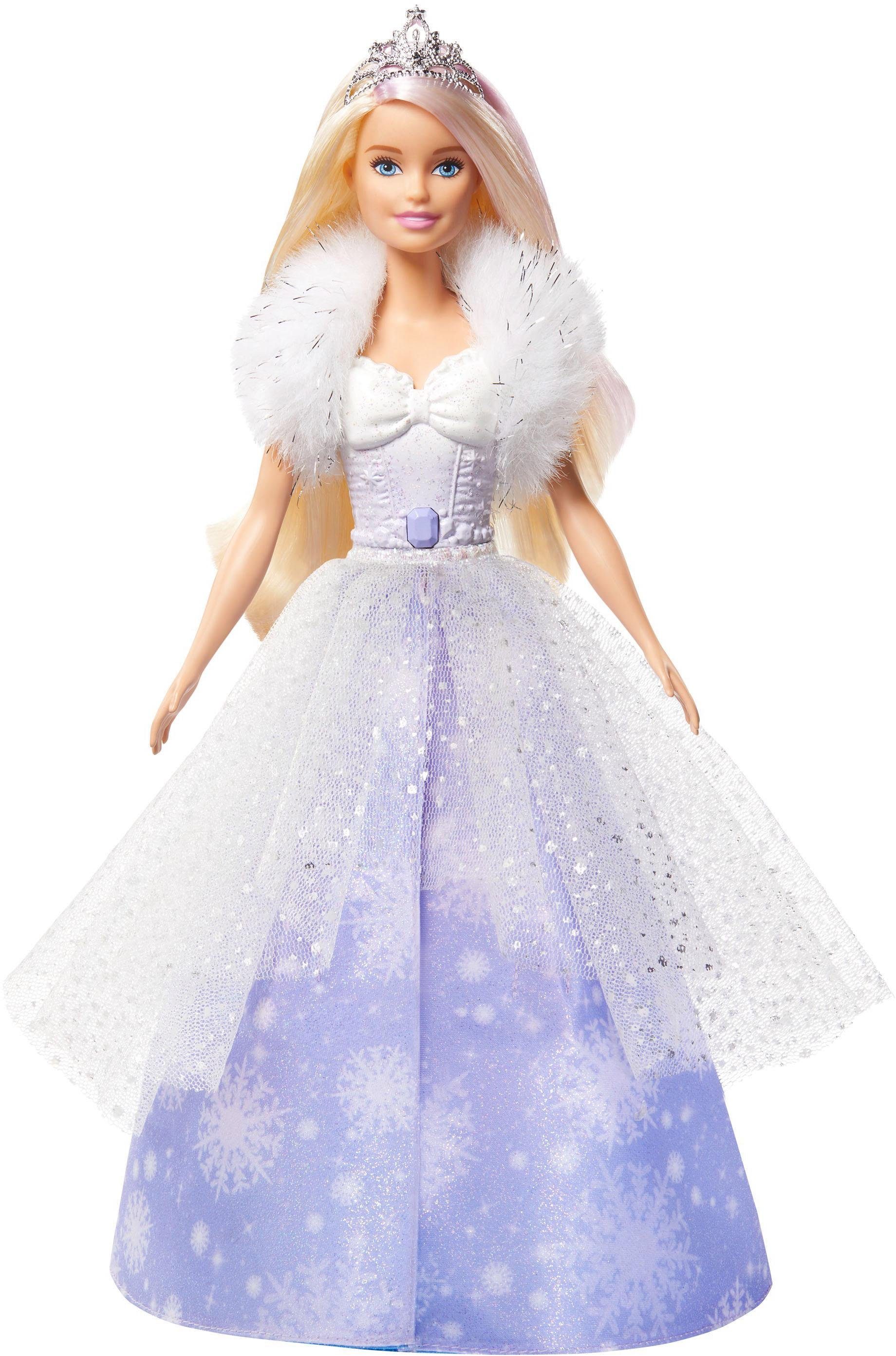 Image of Barbie Anziehpuppe »Dreamtopia Schneezauber Prinzessin«