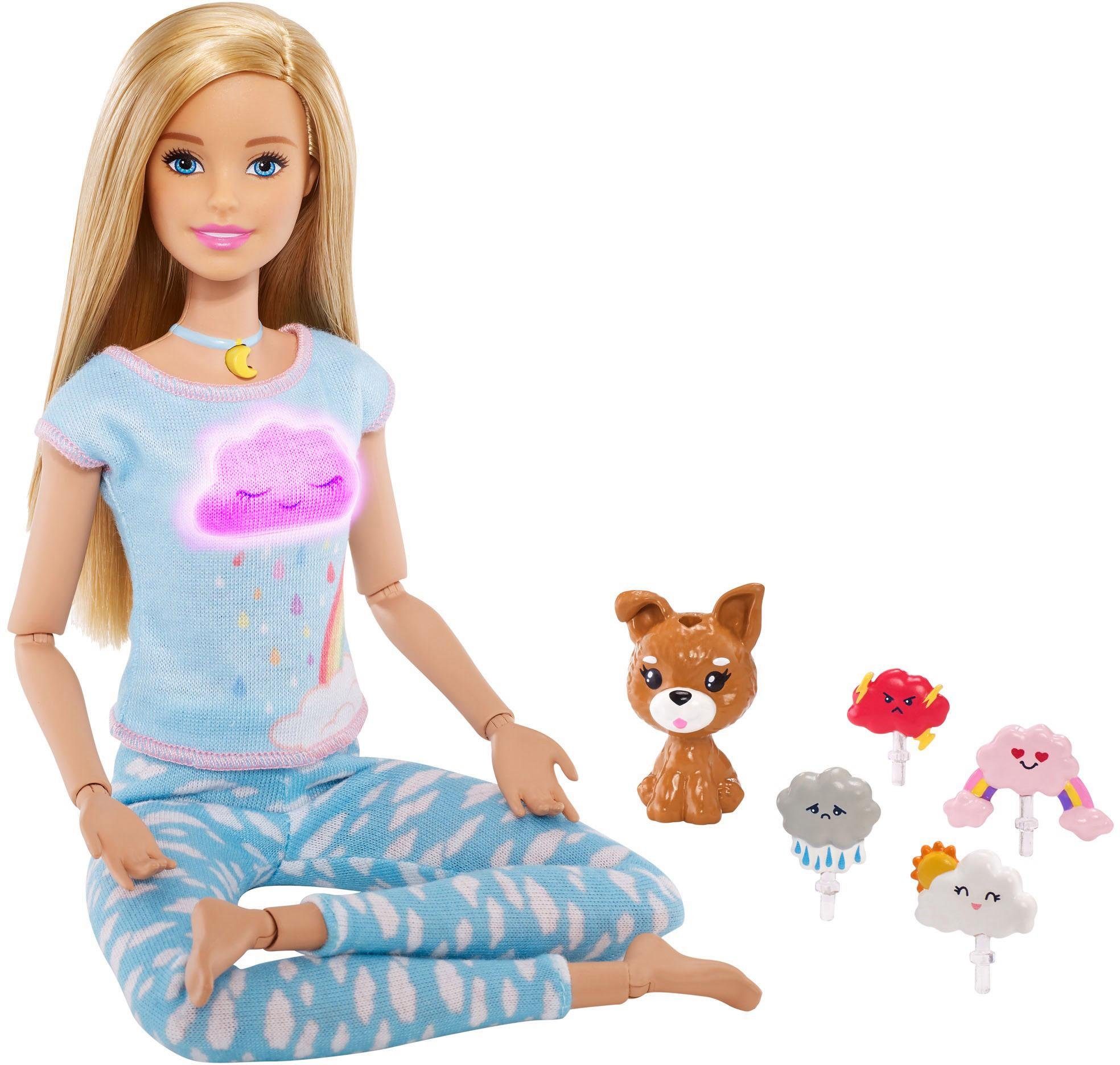 Image of Barbie Anziehpuppe »Wellness Meditation Puppe, blond«
