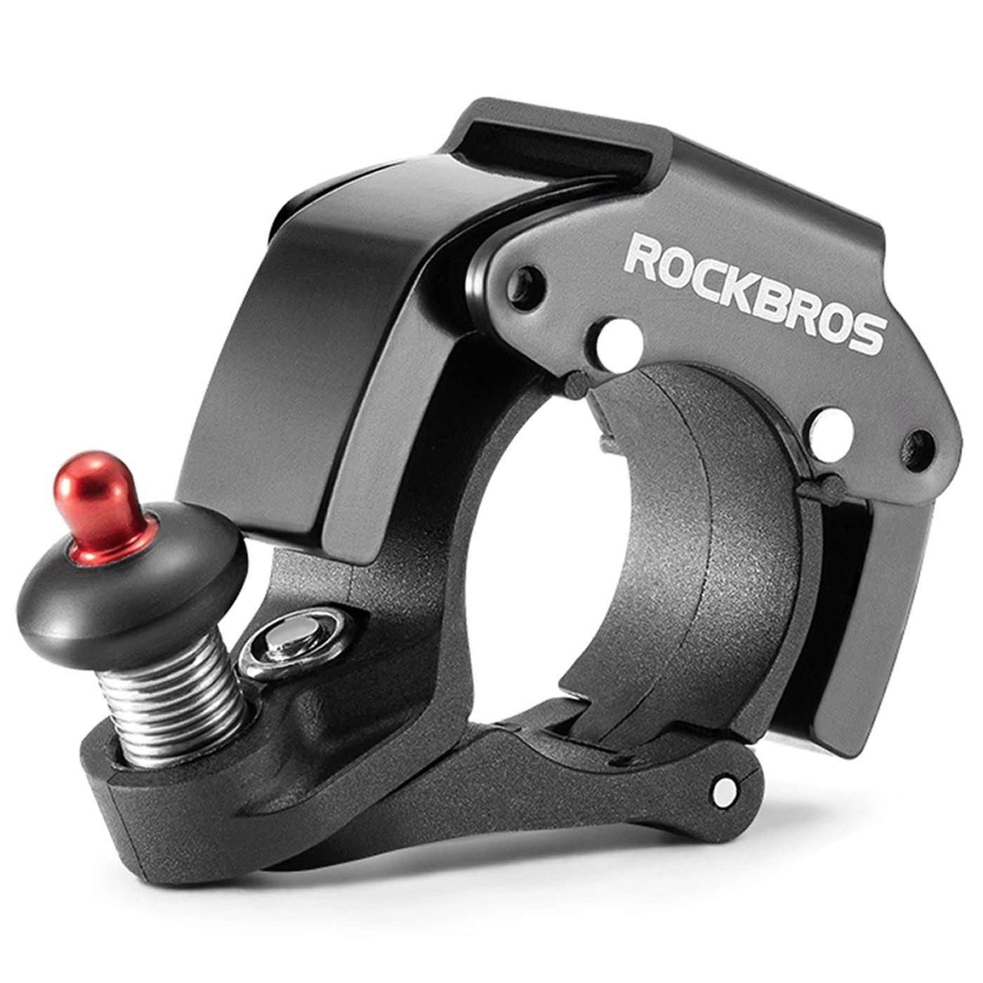 ROCKBROS Fahrradklingel MTB Rennrad E-Bike Fahrradklingel, laut stabil Aluminium Lenkerklingel