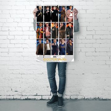 GB eye Poster Doctor Who Poster Collage Doctors Grid, David Bradley.. 61 x 91,5 cm