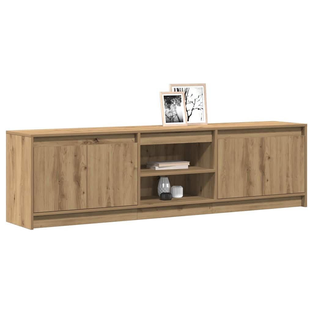vidaXL TV-Schrank 180 x 34 x 50 cm Lowboard Wandboard TV- Schrank TV-Wandschrank Braun 1