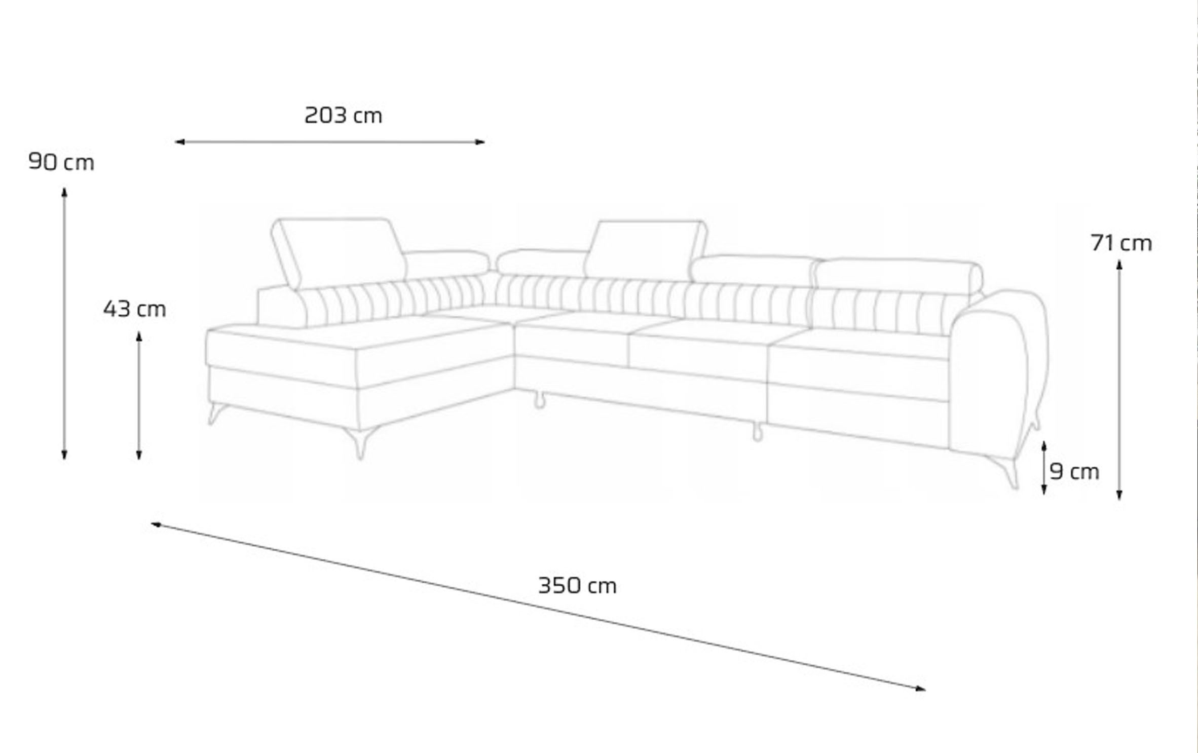 NEXT COLLECTION Ecksofa Piero maxi günstig online kaufen