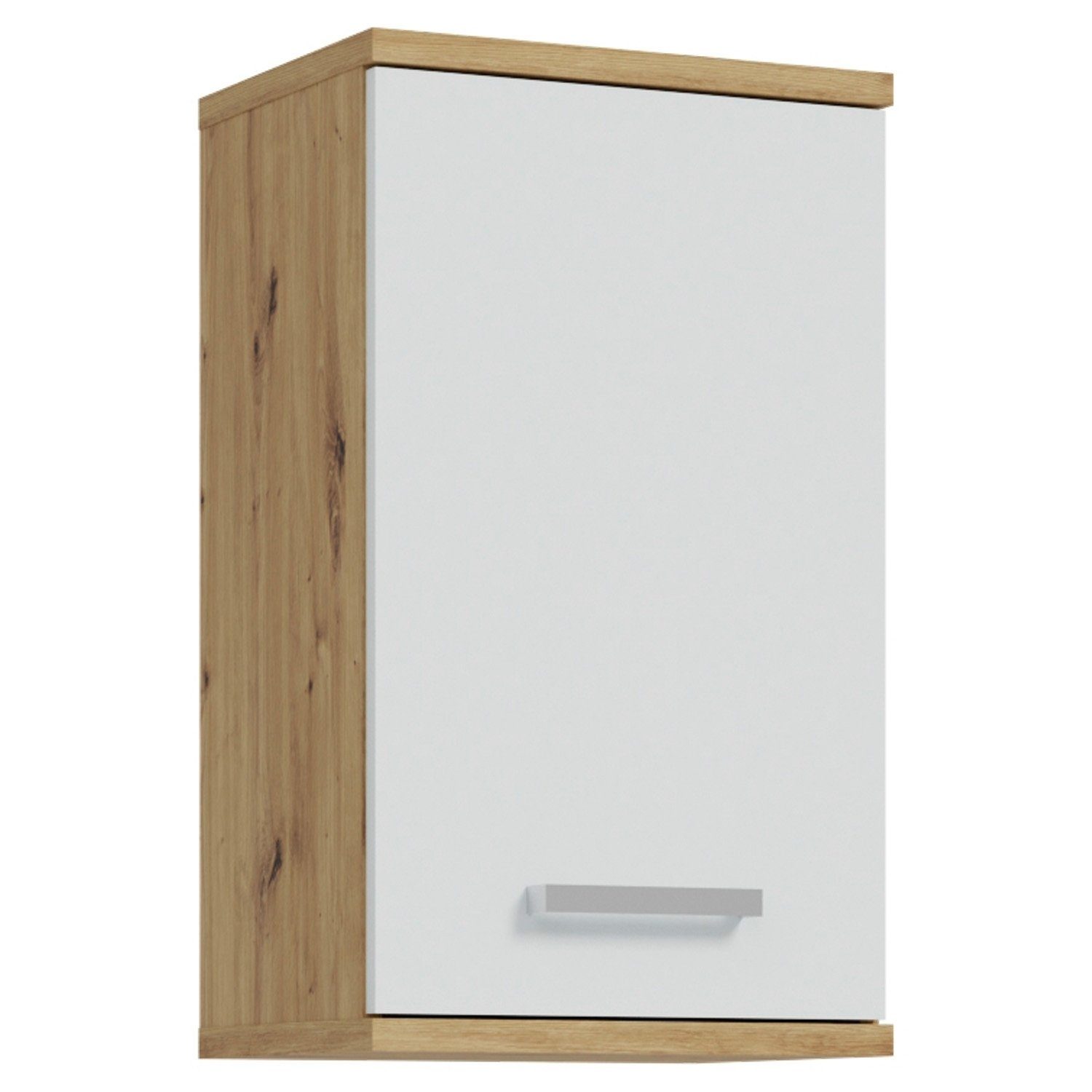 FORTE Hängeschrank VERIS, B 40 x H 69 x T 29 cm, Artisan Eiche Dekor, Badmöbel