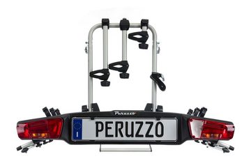 Peruzzo Kupplungsfahrradträger PERUZZO Fahrradträger ZEPHYR E-BIKE Anhängerkupplung 3 Fahrräder, Alu