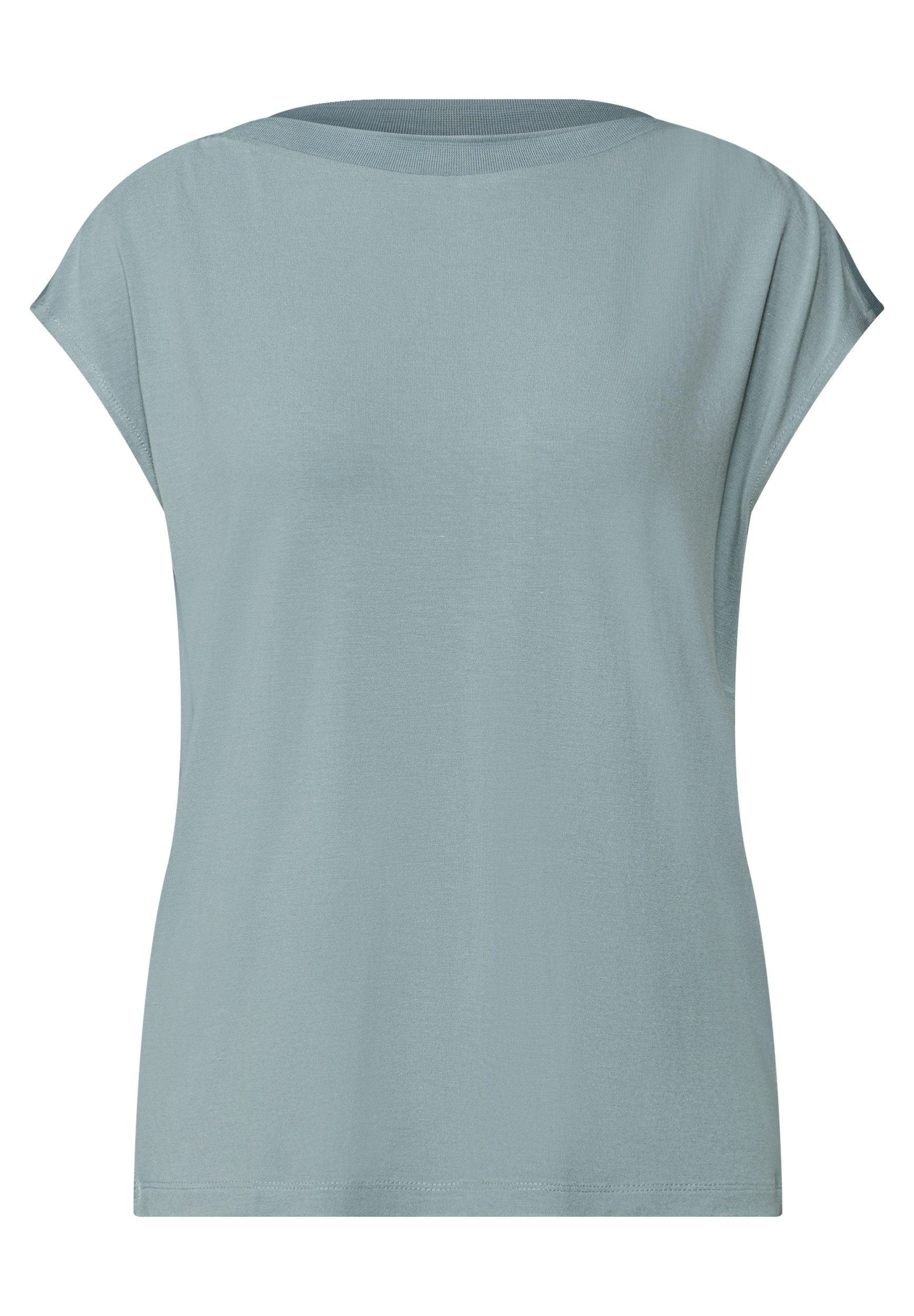 STREET ONE Langarmshirt LTD QR u-boat shirt w.rib coll günstig online kaufen