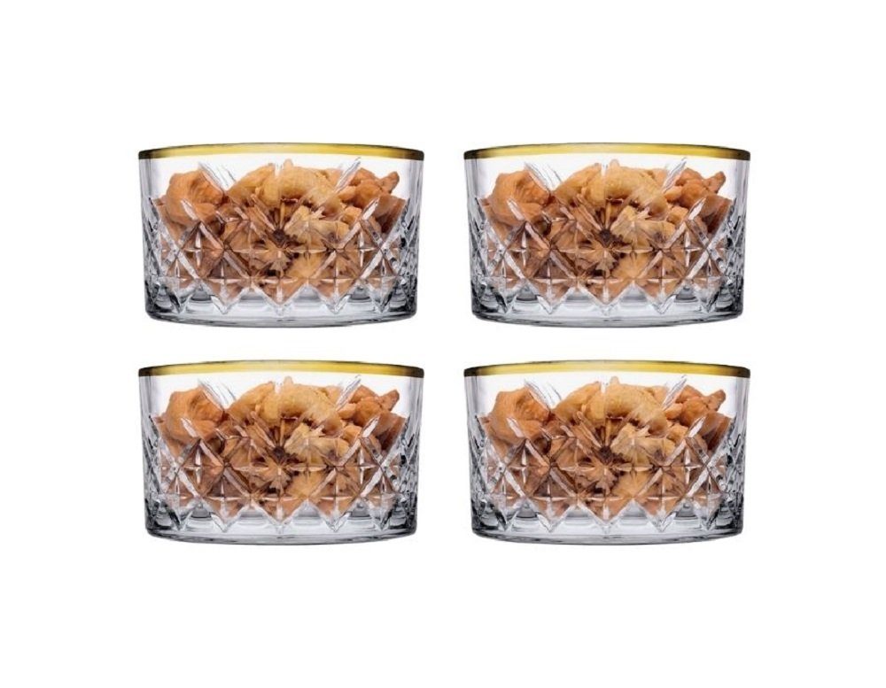 Pasabahce Snackschalen Timeless, 4er-Set 