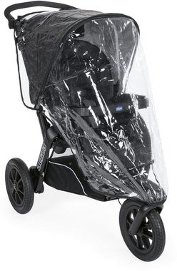 Chicco Kombi-Kinderwagen »Trio-System Activ3 Top, Jet Black«, mit Regenschutz und Babyschale