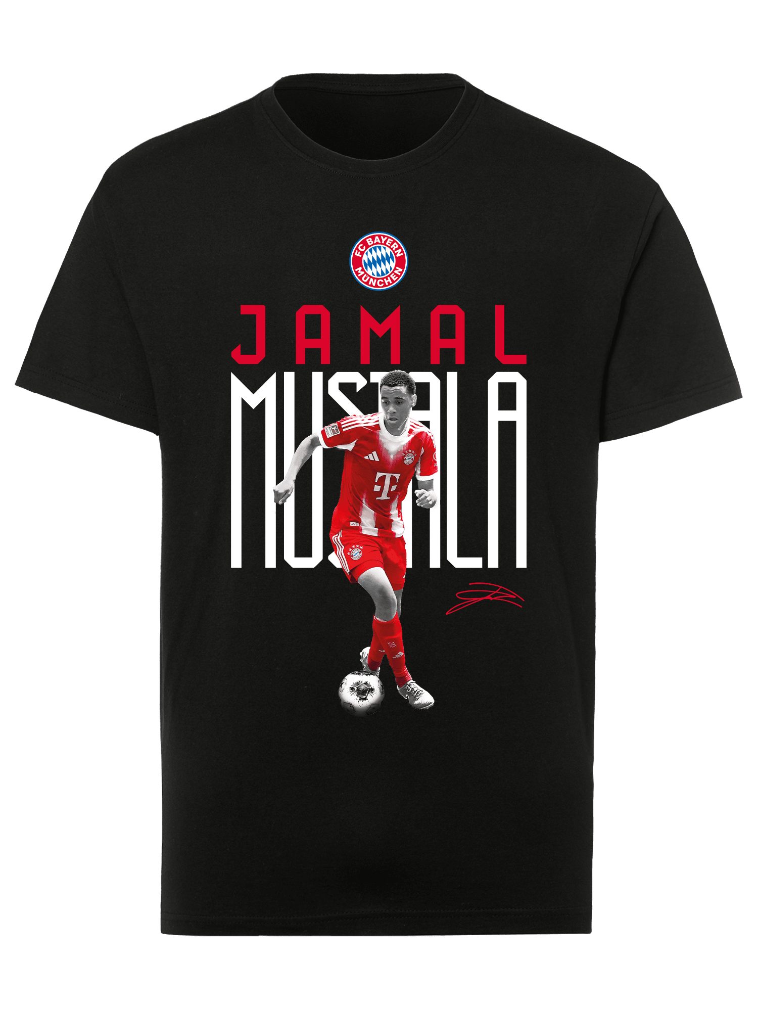 FC Bayern München T-Shirt FC Bayern München, T-Shirt Musiala, Herren, Schwa günstig online kaufen