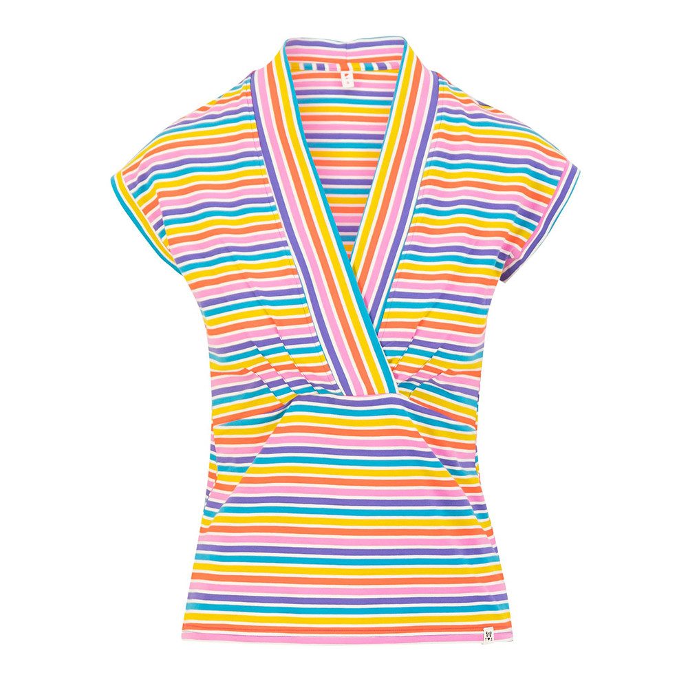 Blutsgeschwister Kurzarmshirt Virgin Venus coral rainbow günstig online kaufen