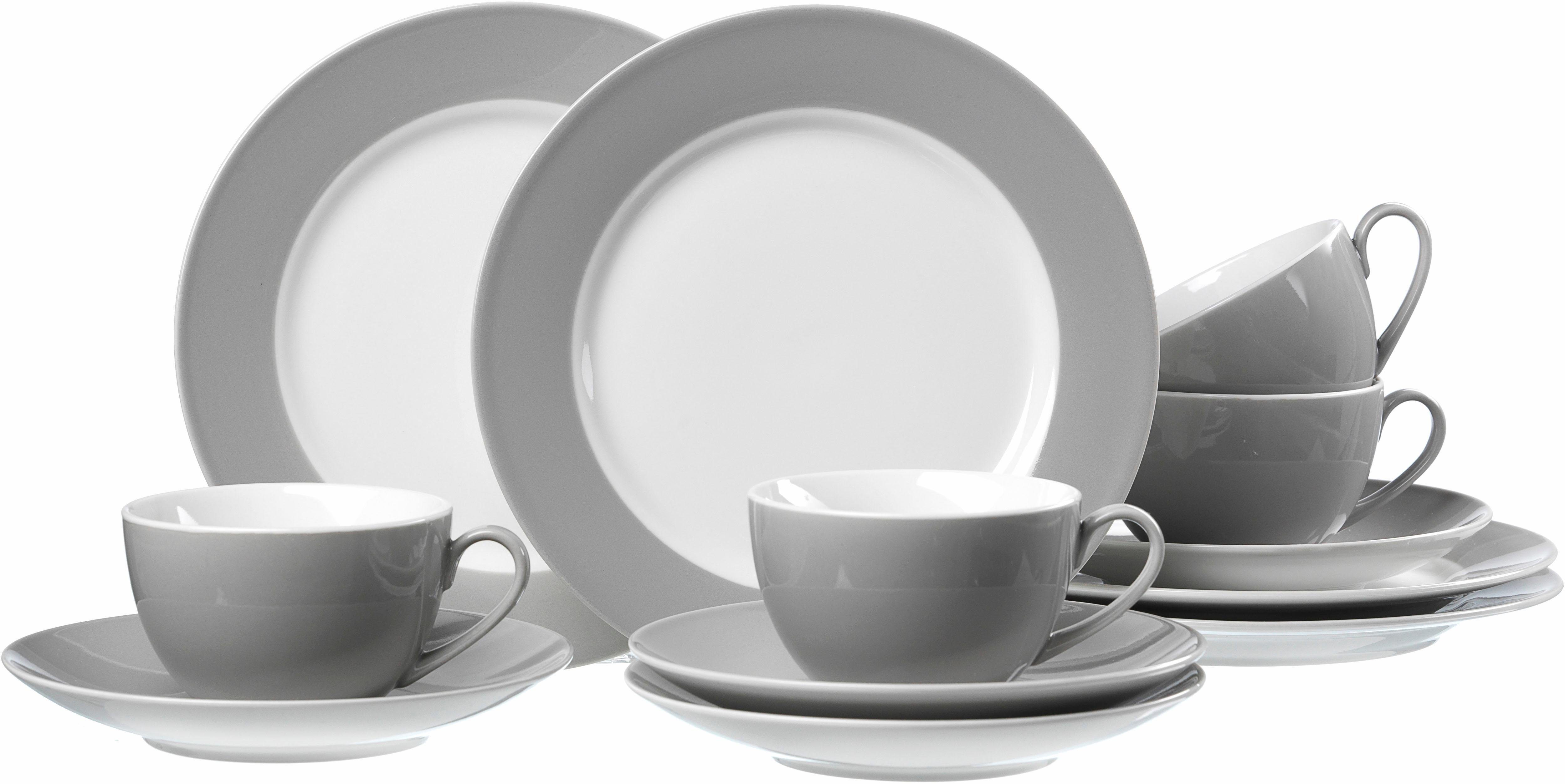 Ritzenhoff & Breker Kaffeeservice Geschirr-Set, Service (12-tlg), 4 Personen, Porzellan, 12 Teile, für 4 Personen