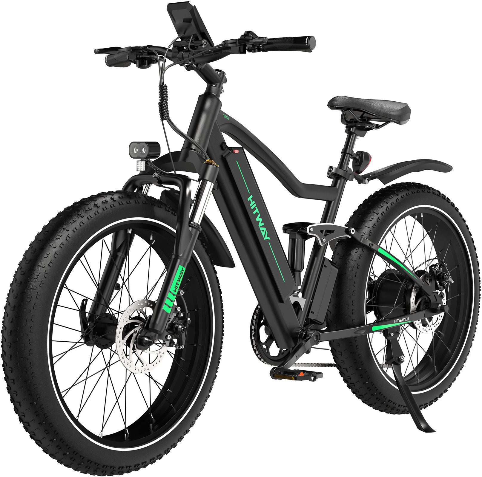 E-Bike Mountainbike 26*4,0 Zoll Elektrofahrrad EMTB mit 48V15Ah Samsung Akku