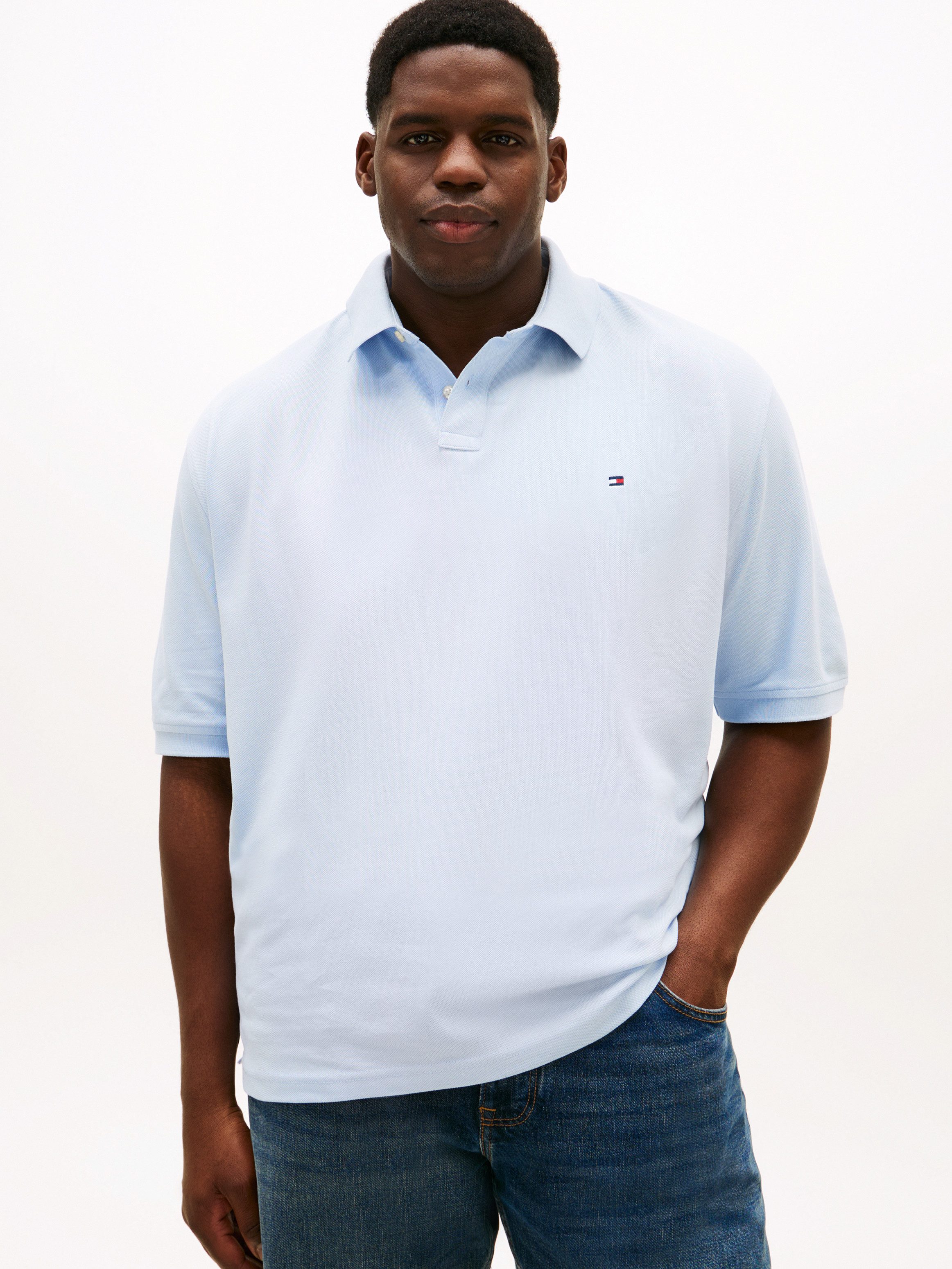 Tommy Hilfiger Big & Tall Poloshirt Plus 1985 Große Größen, Pique, regular günstig online kaufen