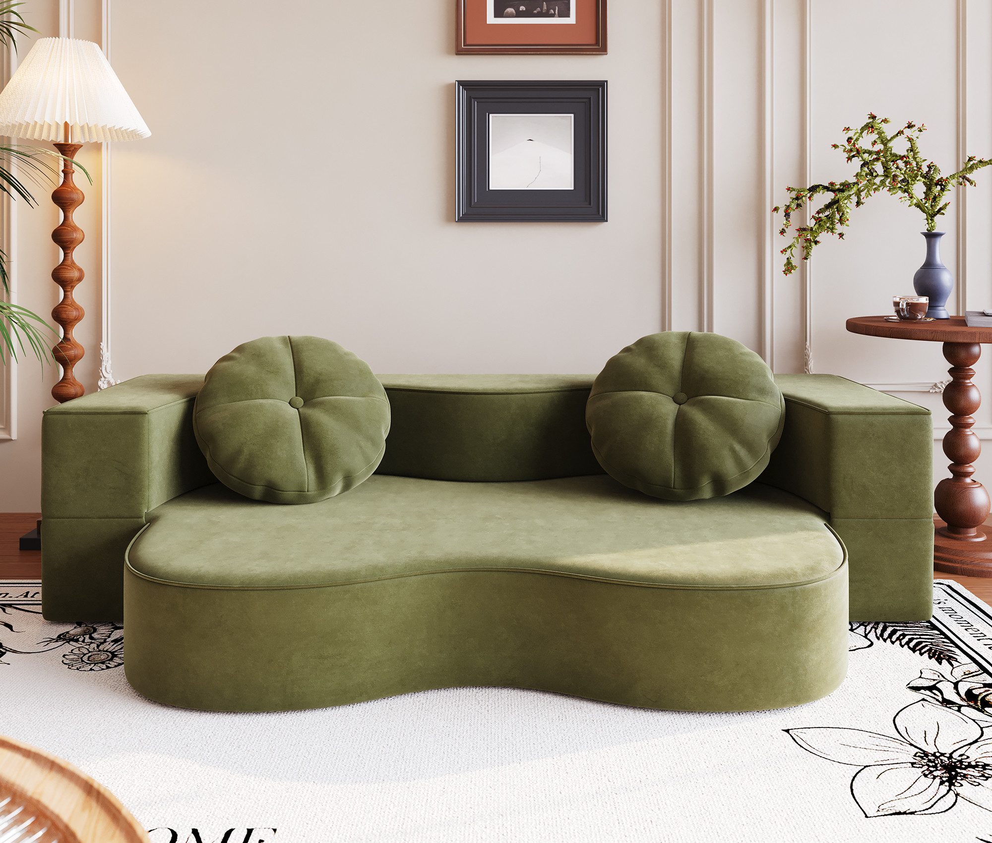 HOMALL Schlafsofa Multifunktionales Sofa – Keine Montage Sofa/Bett wechselb günstig online kaufen