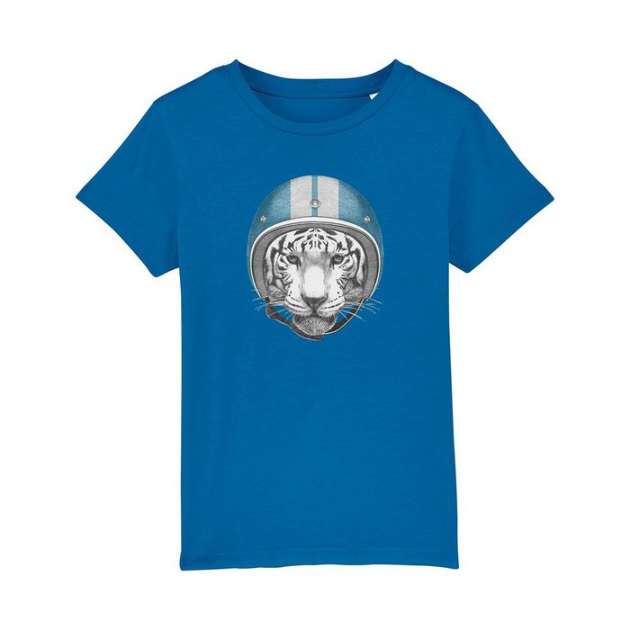 wat? Apparel Print-Shirt Racing Tiger (1-tlg)