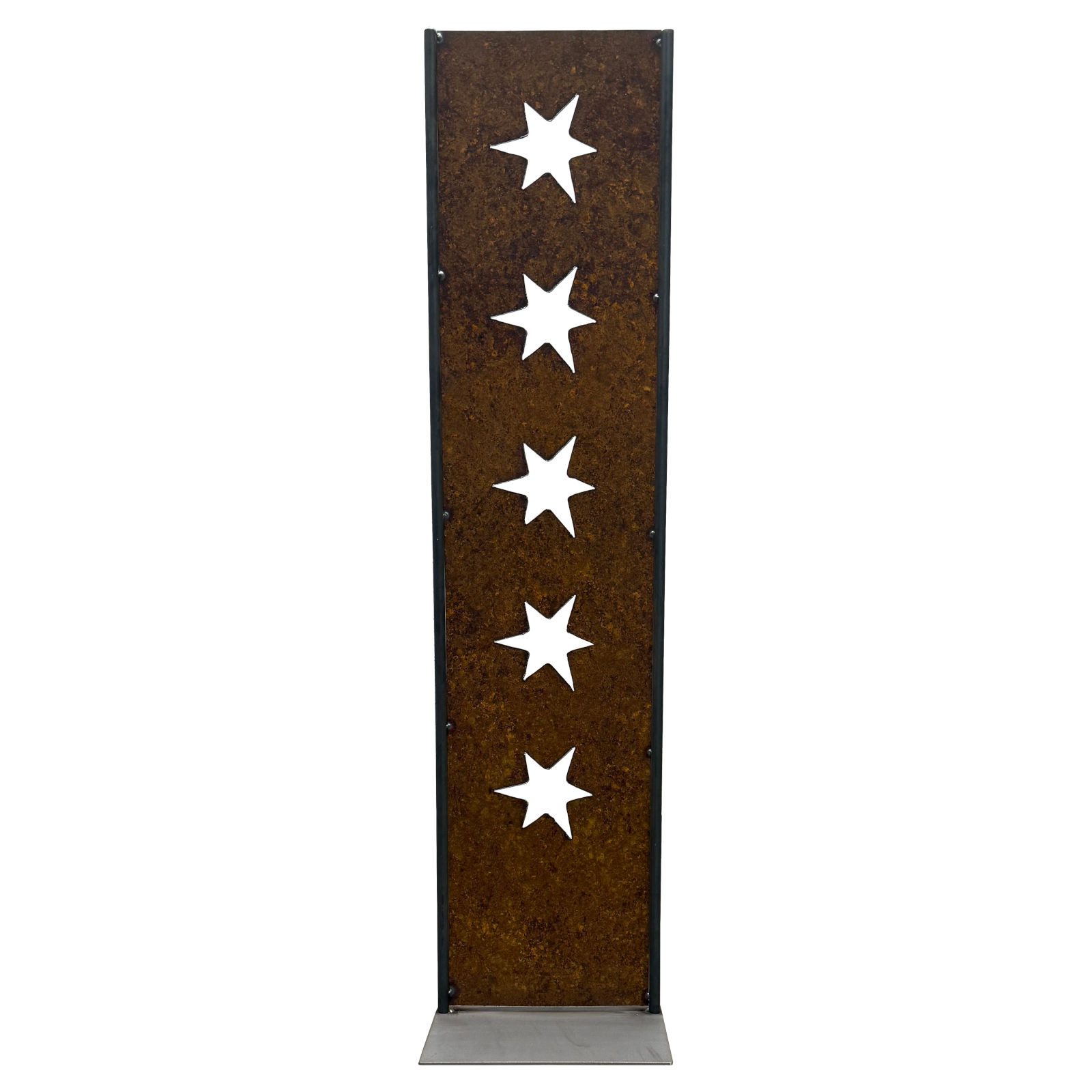 ZGM Dekofigur Rost Deko Sternen-Stele - eine Dekoration der Extraklasse!