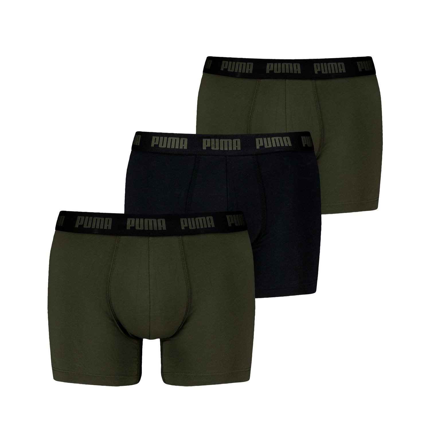 PUMA BODYWEAR Boxershorts (Packung, 3-St) mit Marken-Logo im Bund günstig online kaufen