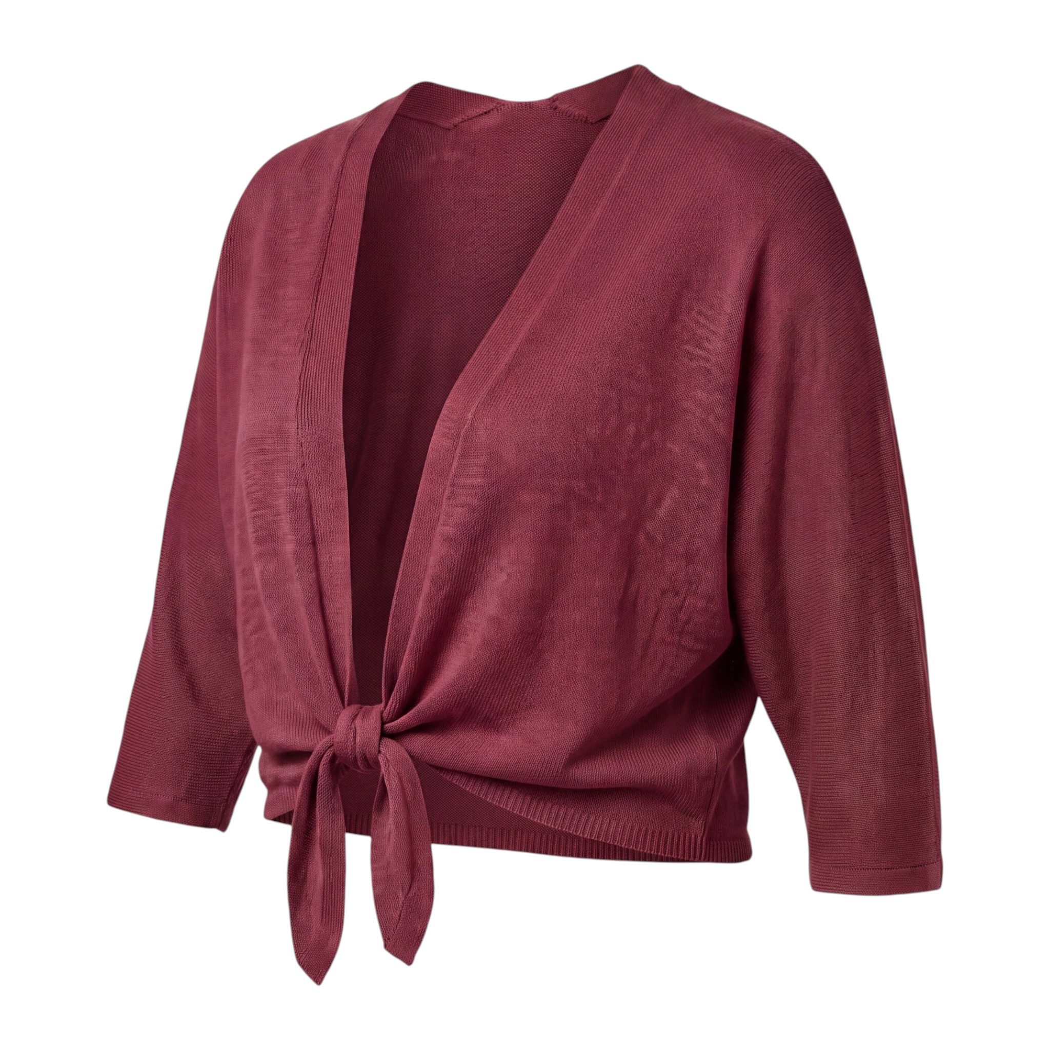 OriginalYou Bolero Cardigan Damen Feinstrick Jacke zum Binden 3/4 Arm Passend für 38/40 (relaxed), 42/44 (regular)