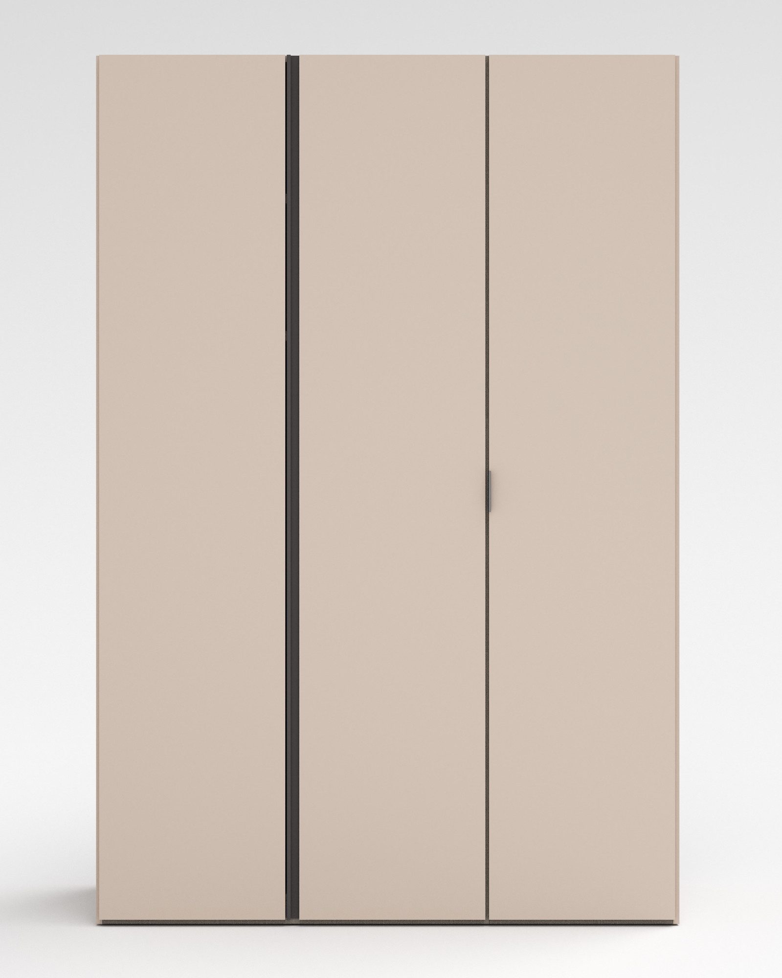 Home affaire Kleiderschrank RUBINO, Drehtürenschrank,Schlafzimmerschrank mit hochwertigem Alugriff (1-St) Made in Italy, in Breite wählbar, Basisausführung, Zubehör extra