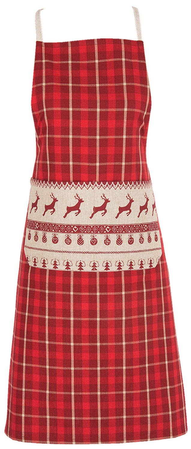 Clayre & Eef Kochschürze Nordic Christmas, günstig online kaufen